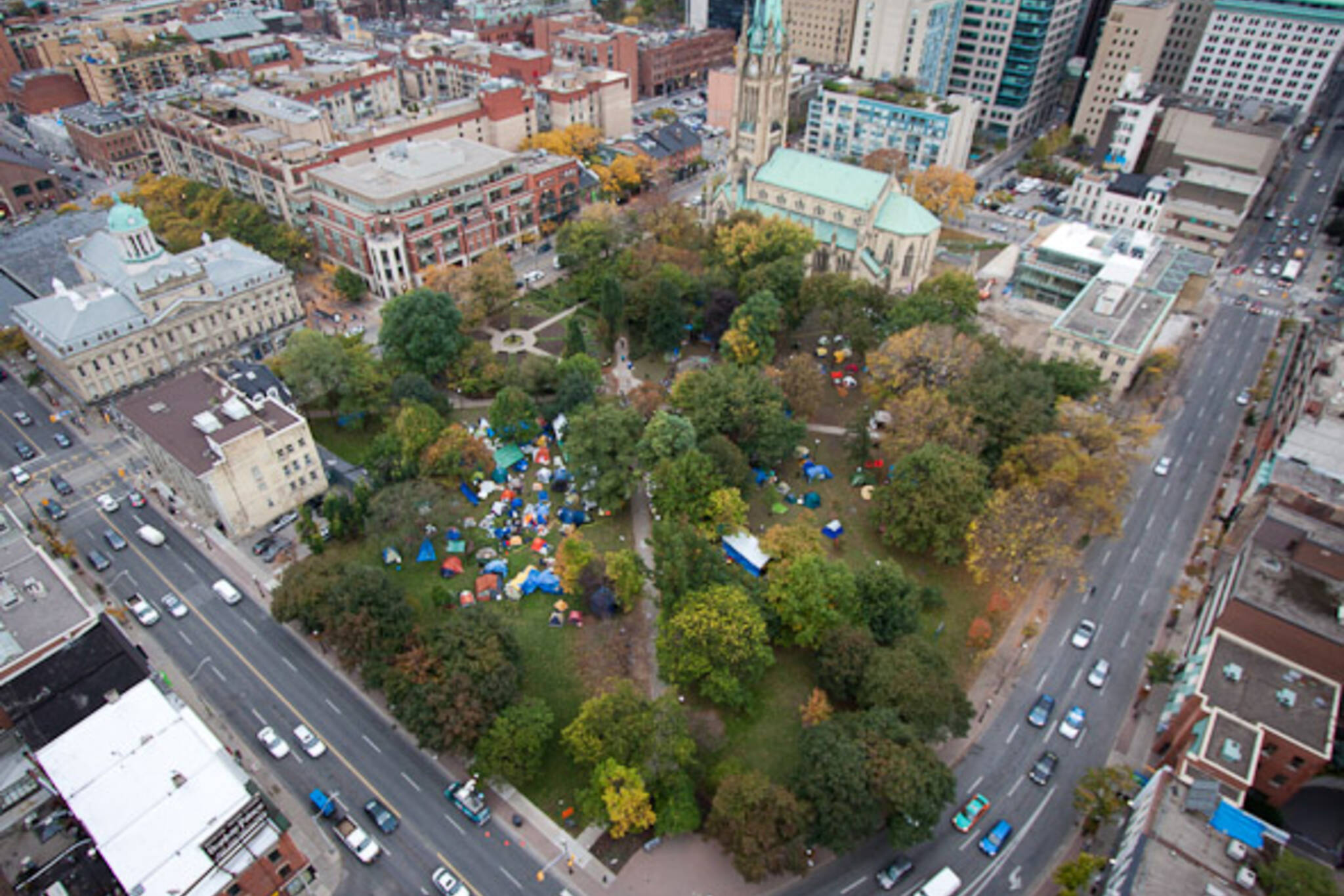 Occupy Toronto Protest Day Four