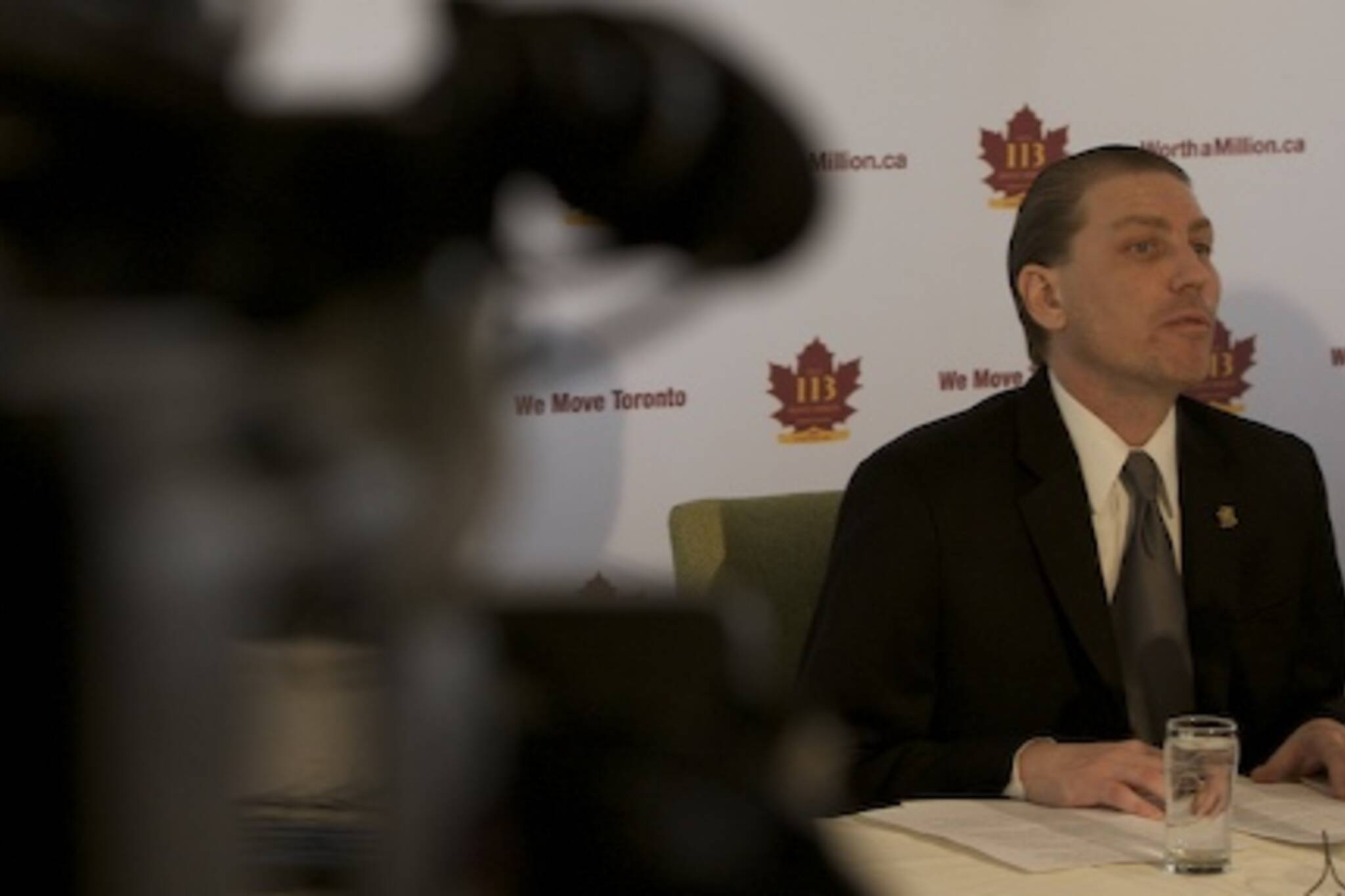 Bob Kinnear TTC strike press conference