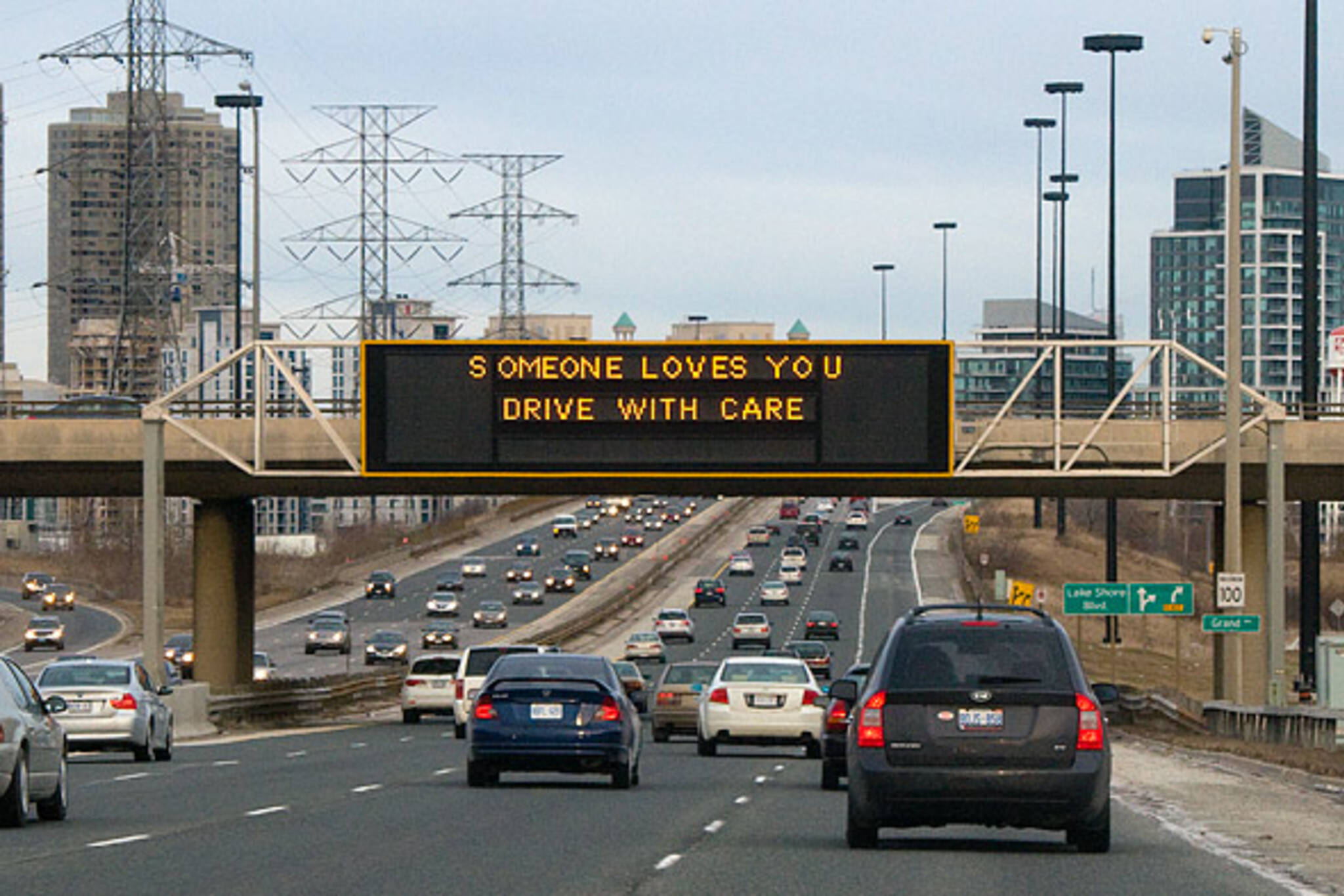 Someone Loves You on the Gardiner