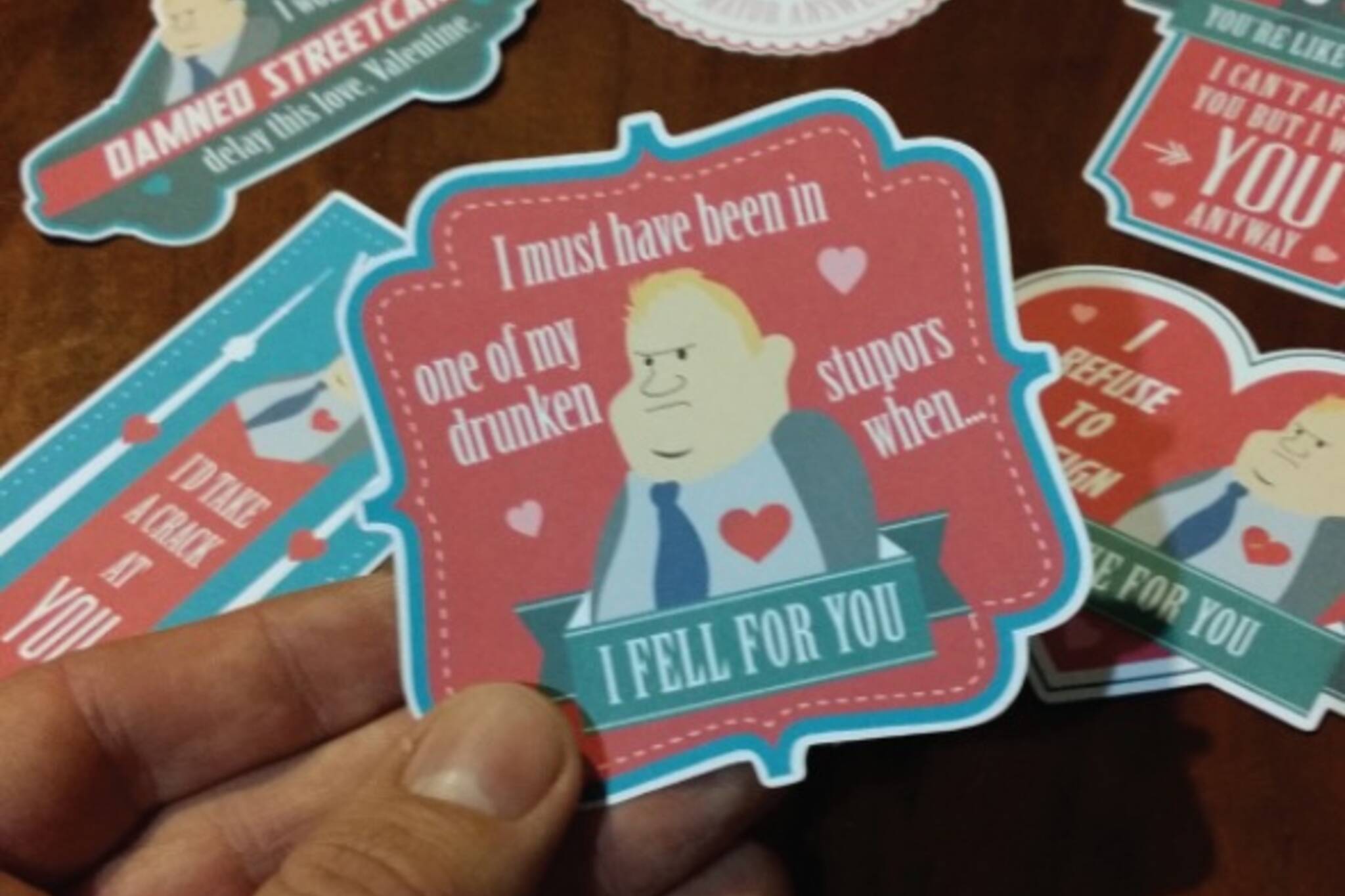 Rob Ford Valentines Card