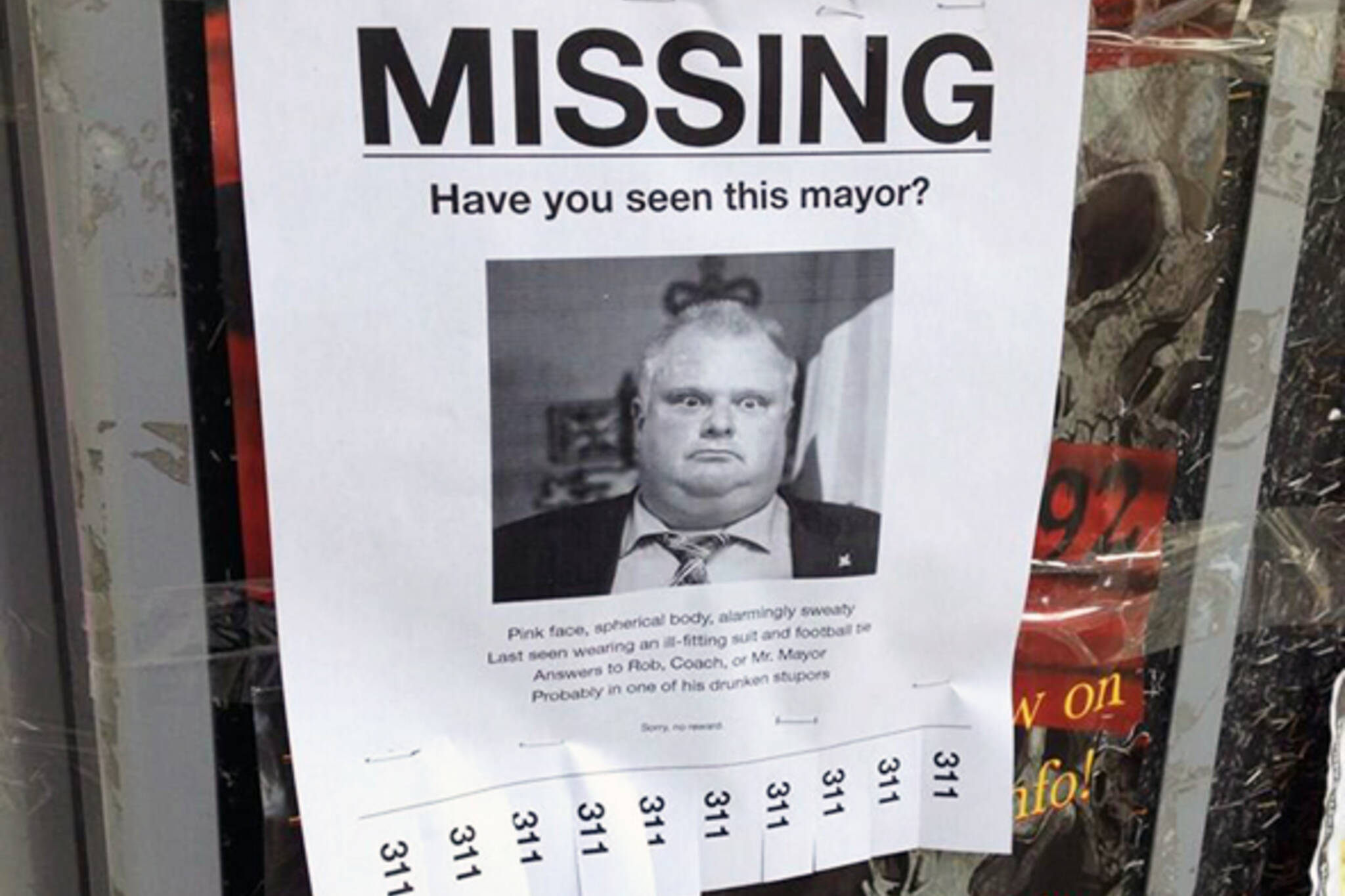 Rob Ford Missing