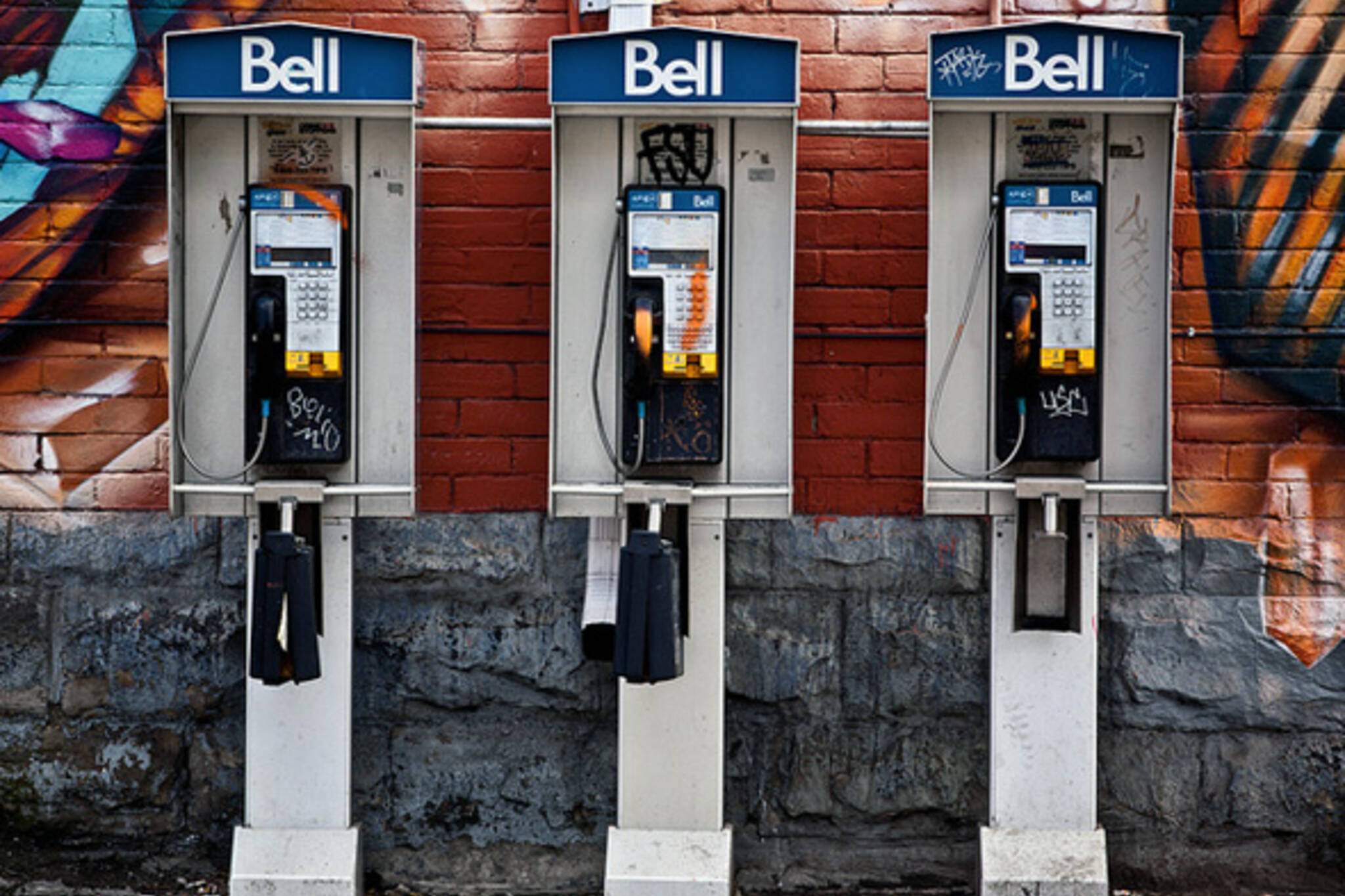 Phone booth Toronto Bell