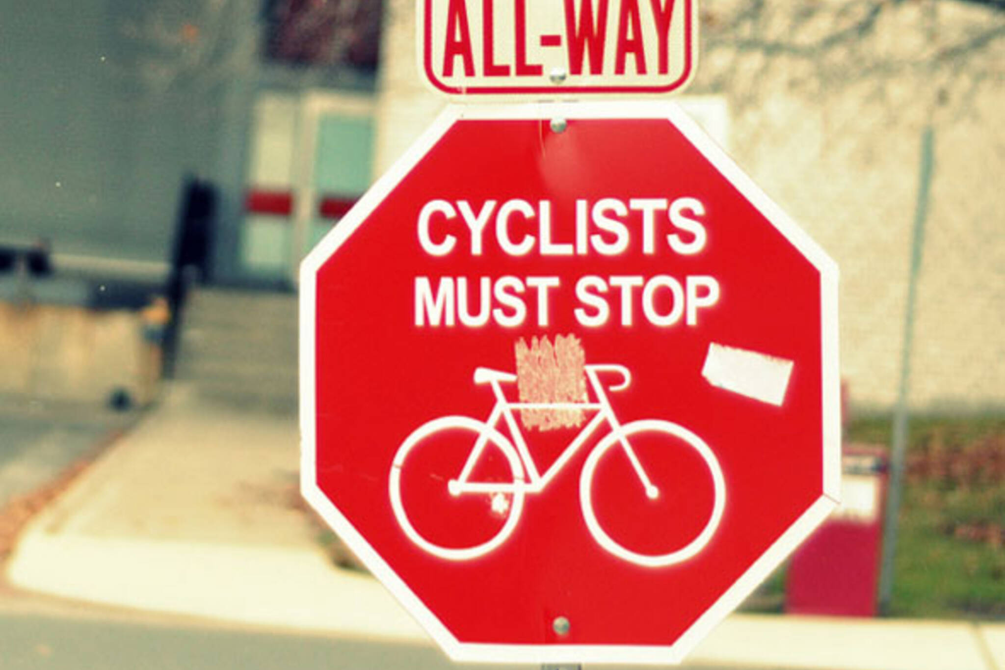 Cyclists Must Stop