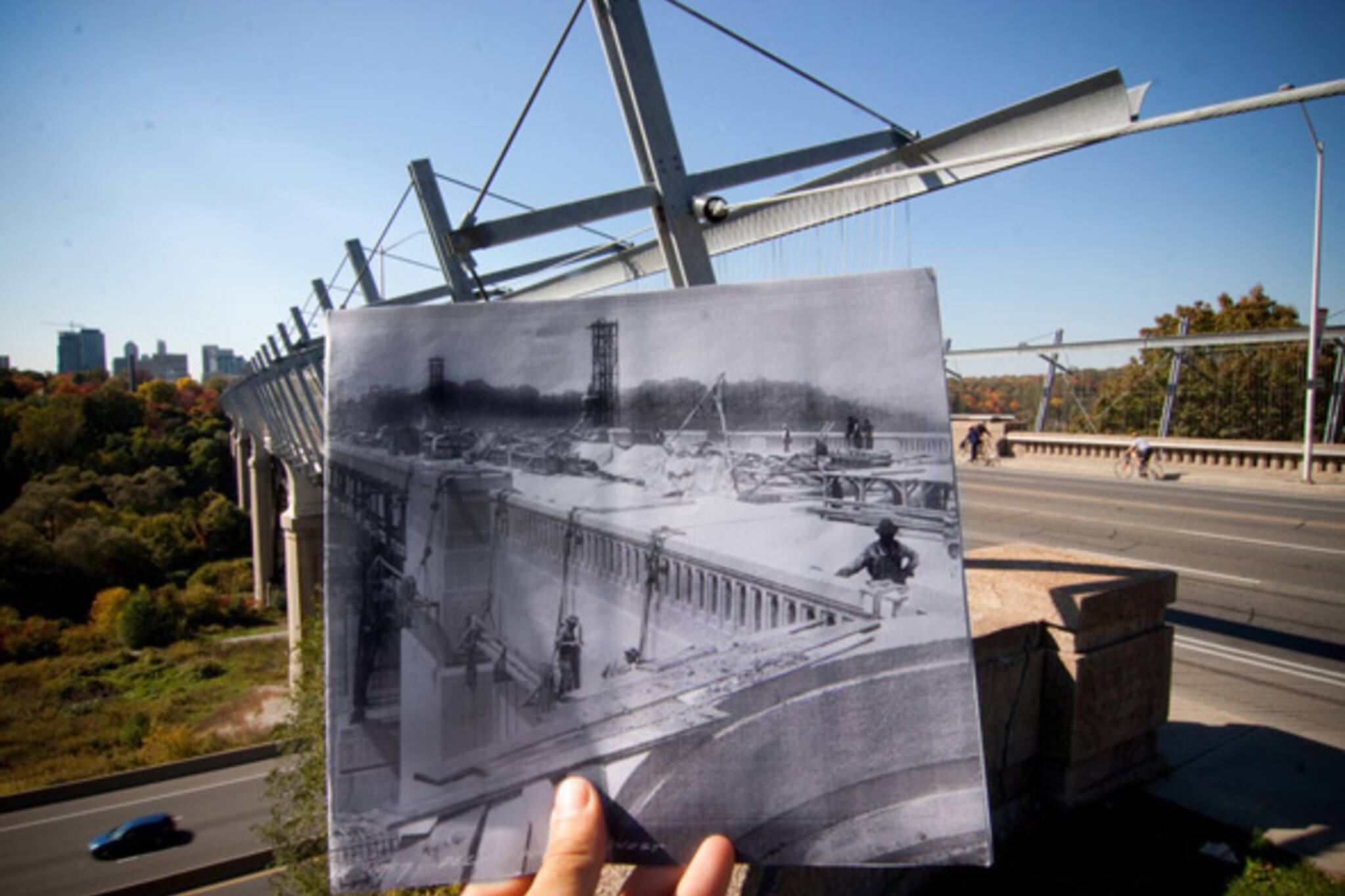 bloor viaduct then and now