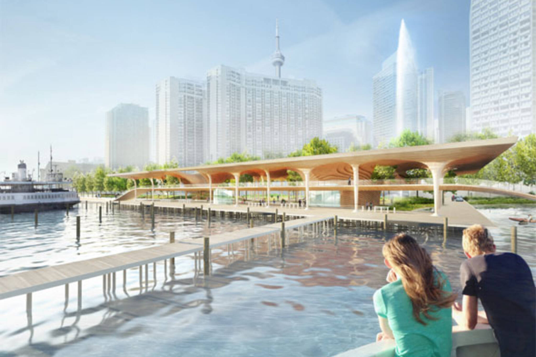 What the new Jack Layton Ferry Terminal will look like