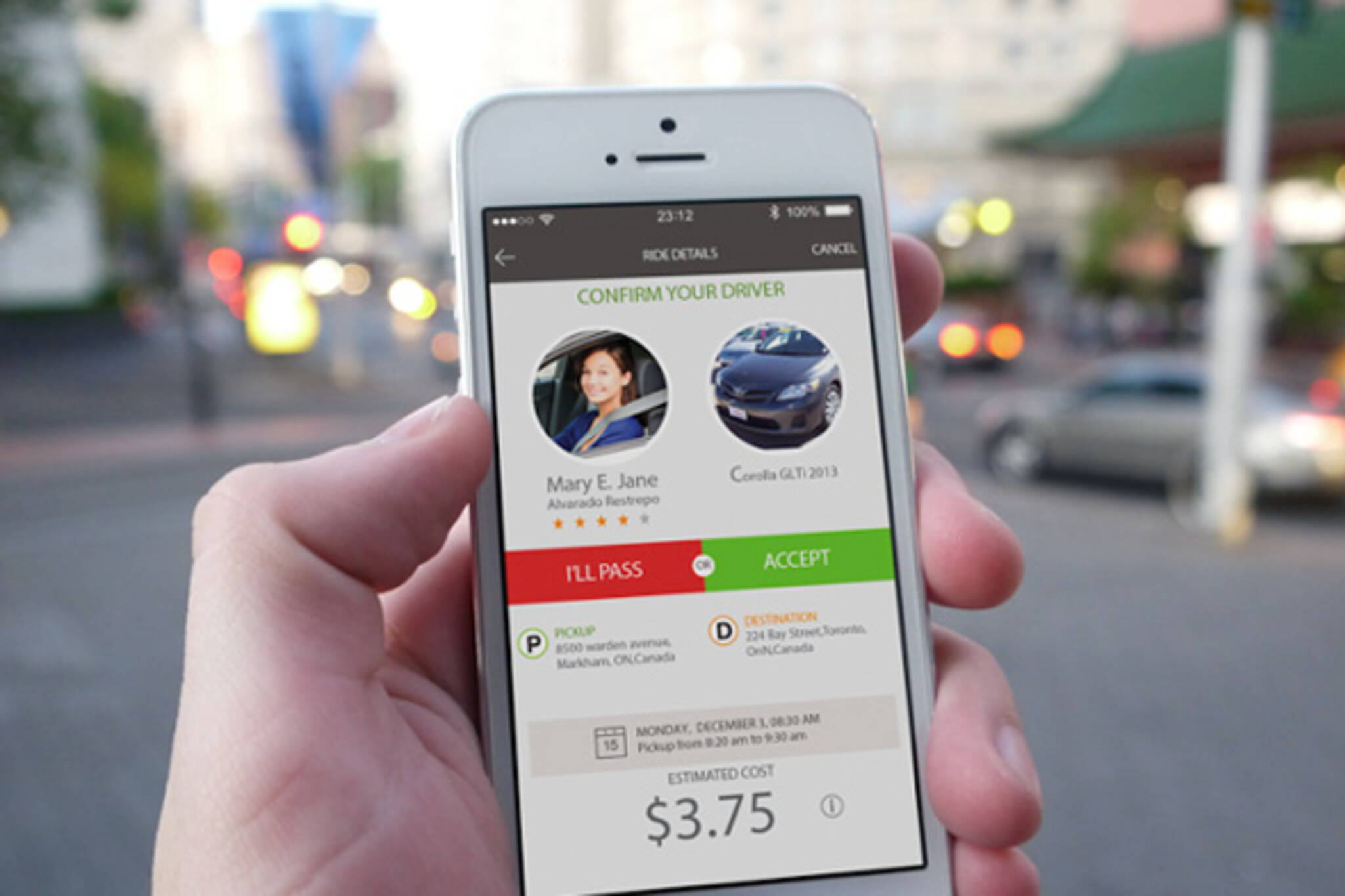 Toronto gets a new carpooling app