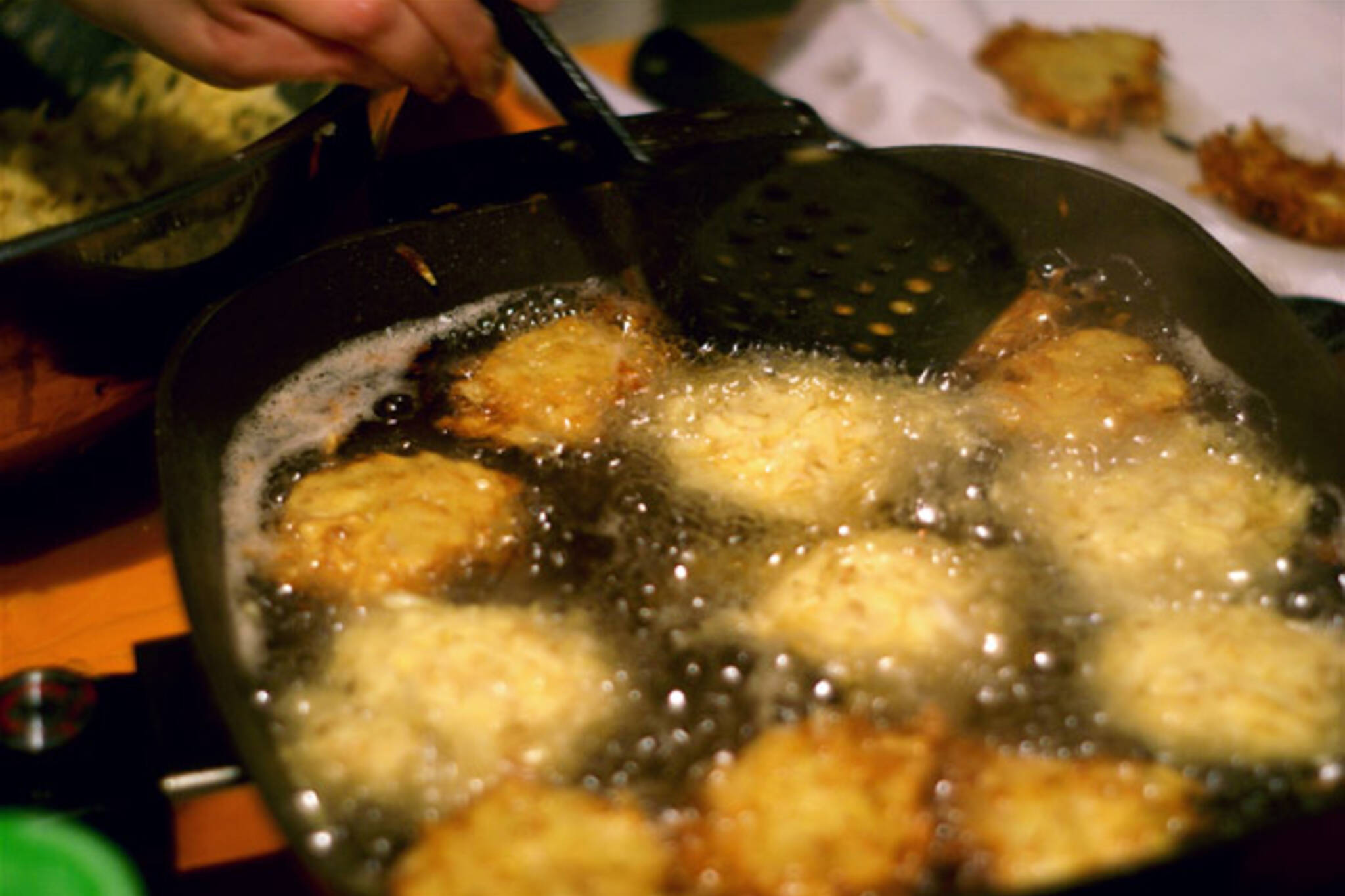 Latkes are consumed during the Jewish festival of Hanukkah