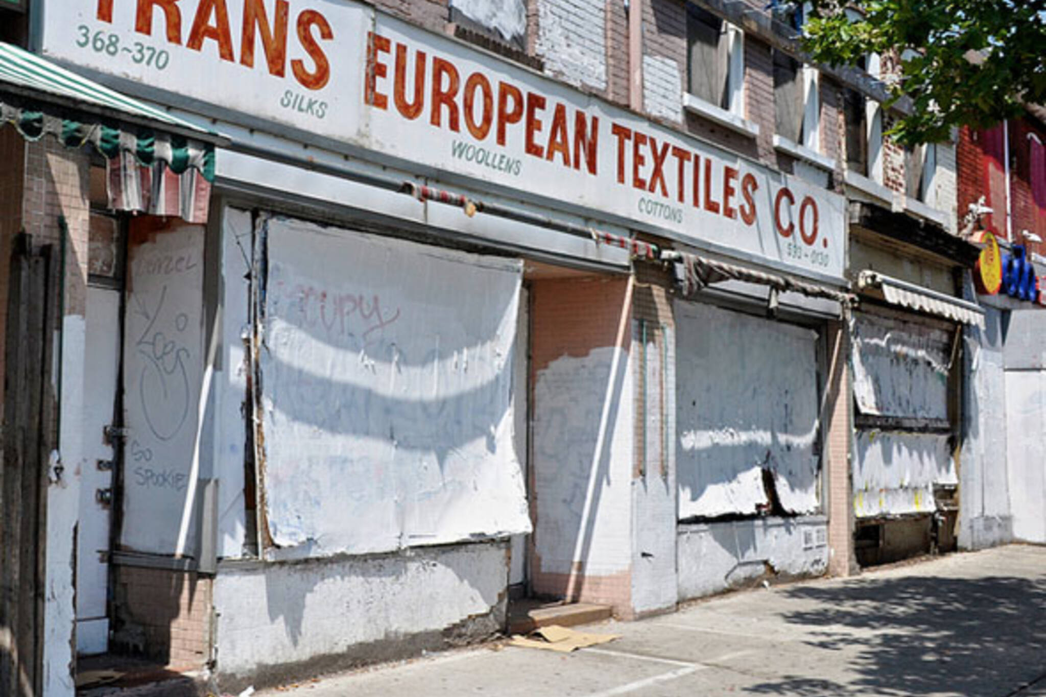 toronto spadina avenue trans european textiles