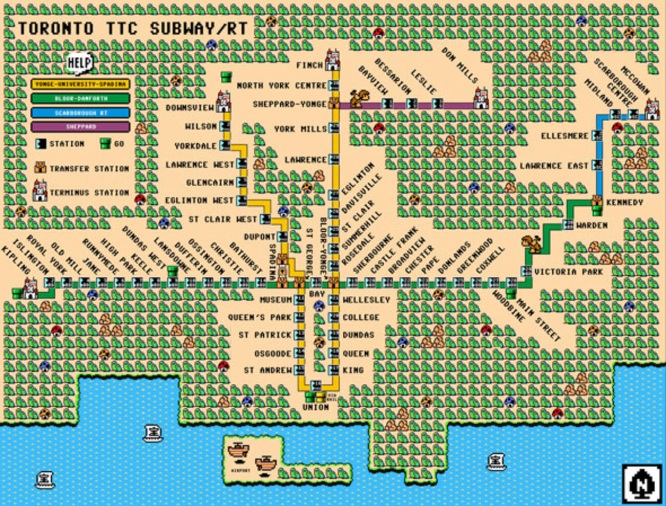 5 weird and wacky TTC subway maps