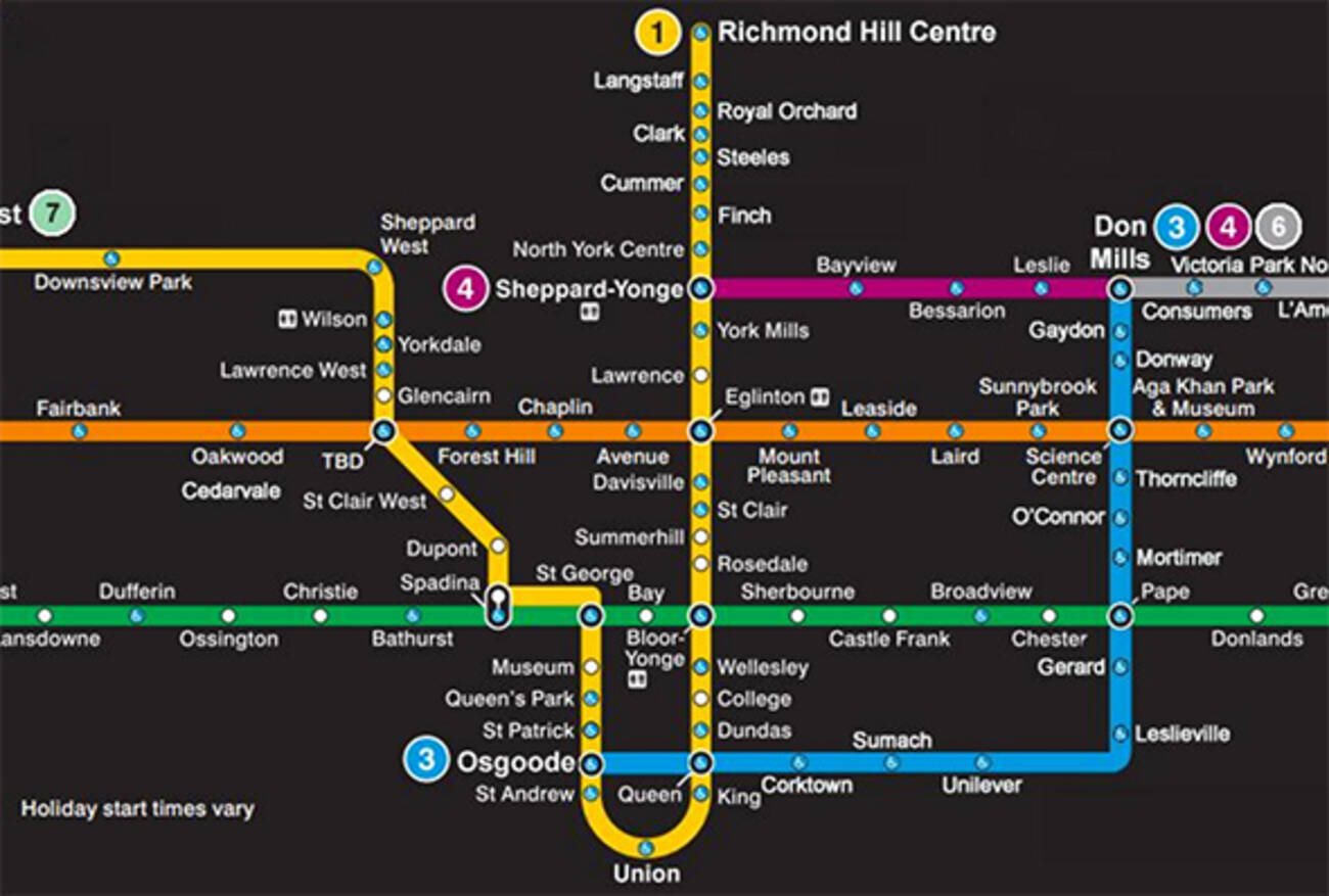 This is what the TTC map could look like in 2035