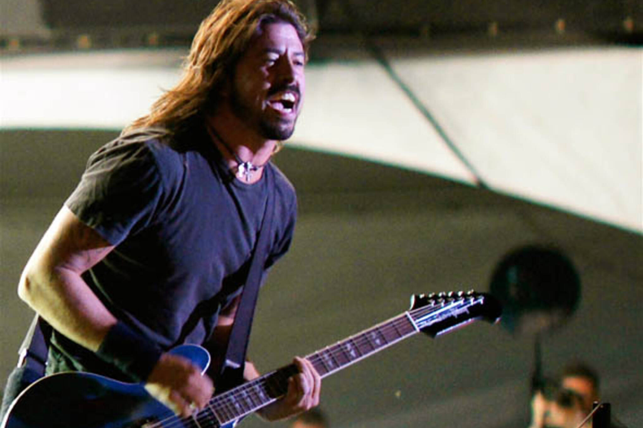 Dave Grohl of Foo Fighters at Virgin Music Festival in Toronto