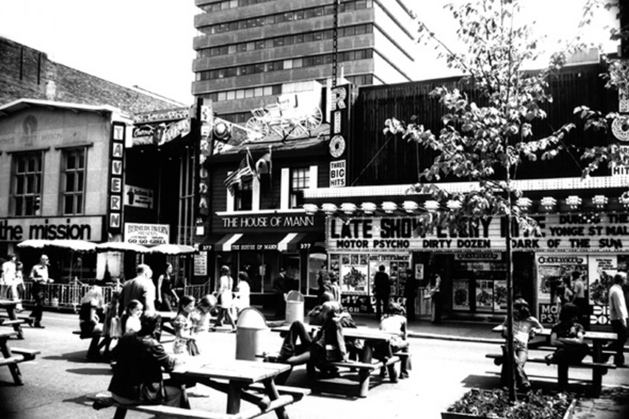 Yonge Street Pedestrian Mall 1970s