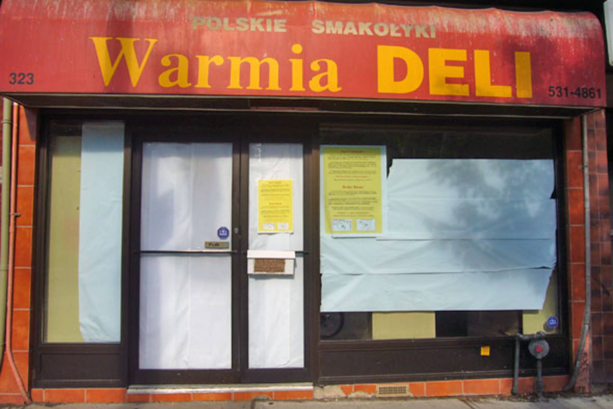 Warmia Deli Closes