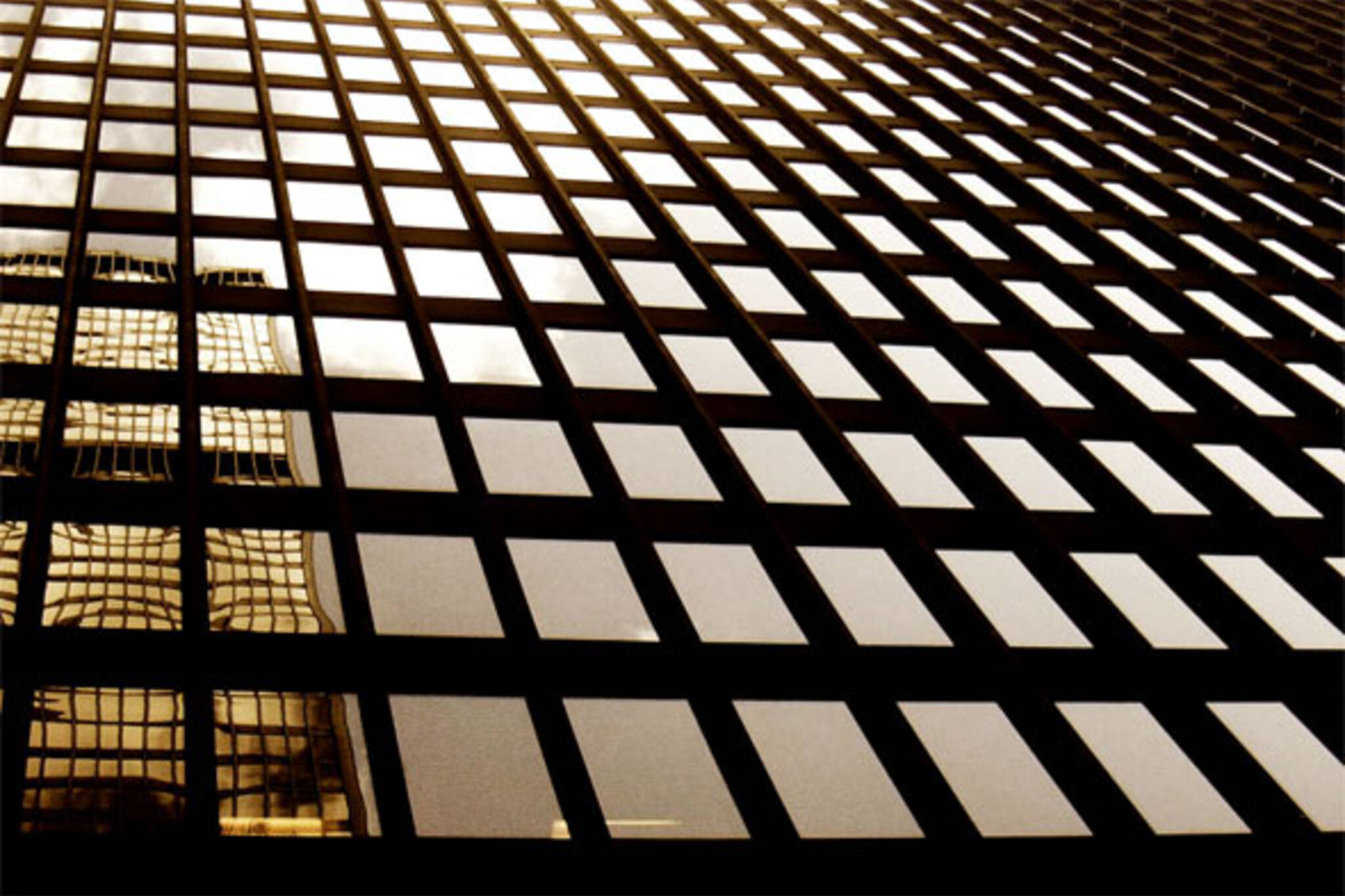 building reflection grid