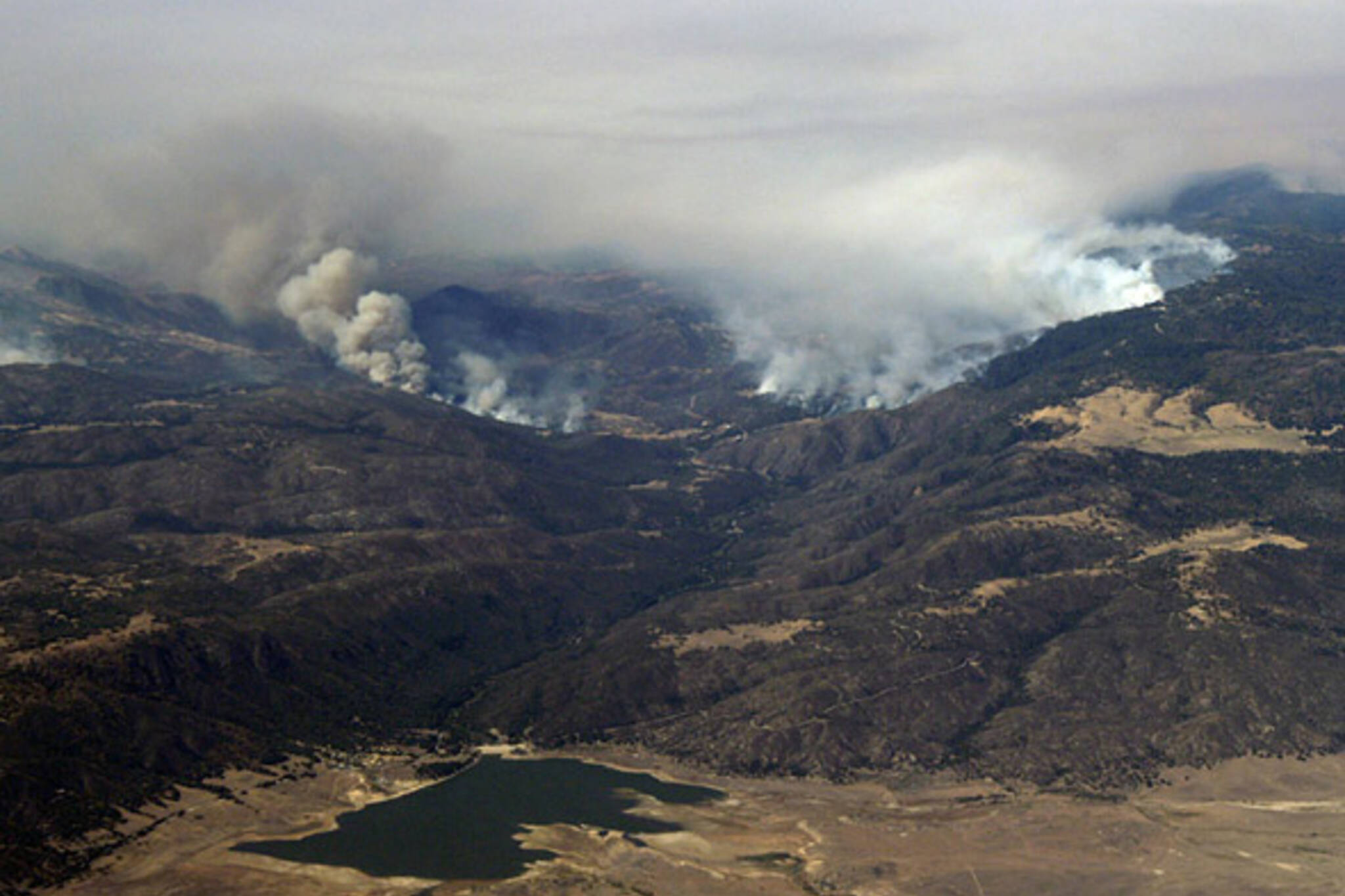 San Diego Fires 2007 Aerial