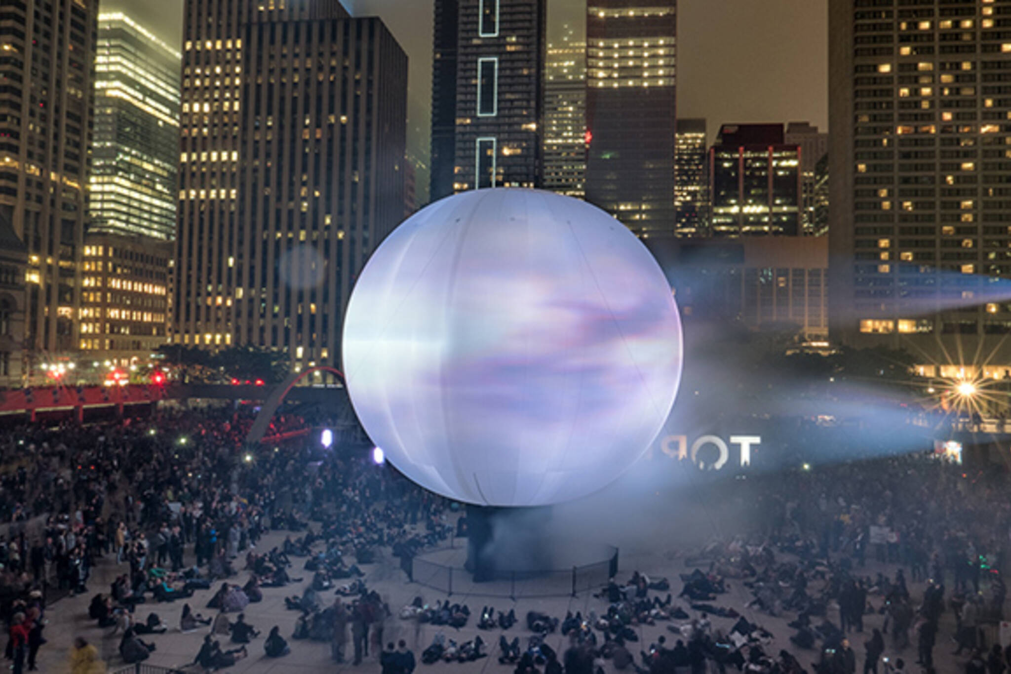 Awesome Nuit Blanche exhibits are still on at City Hall