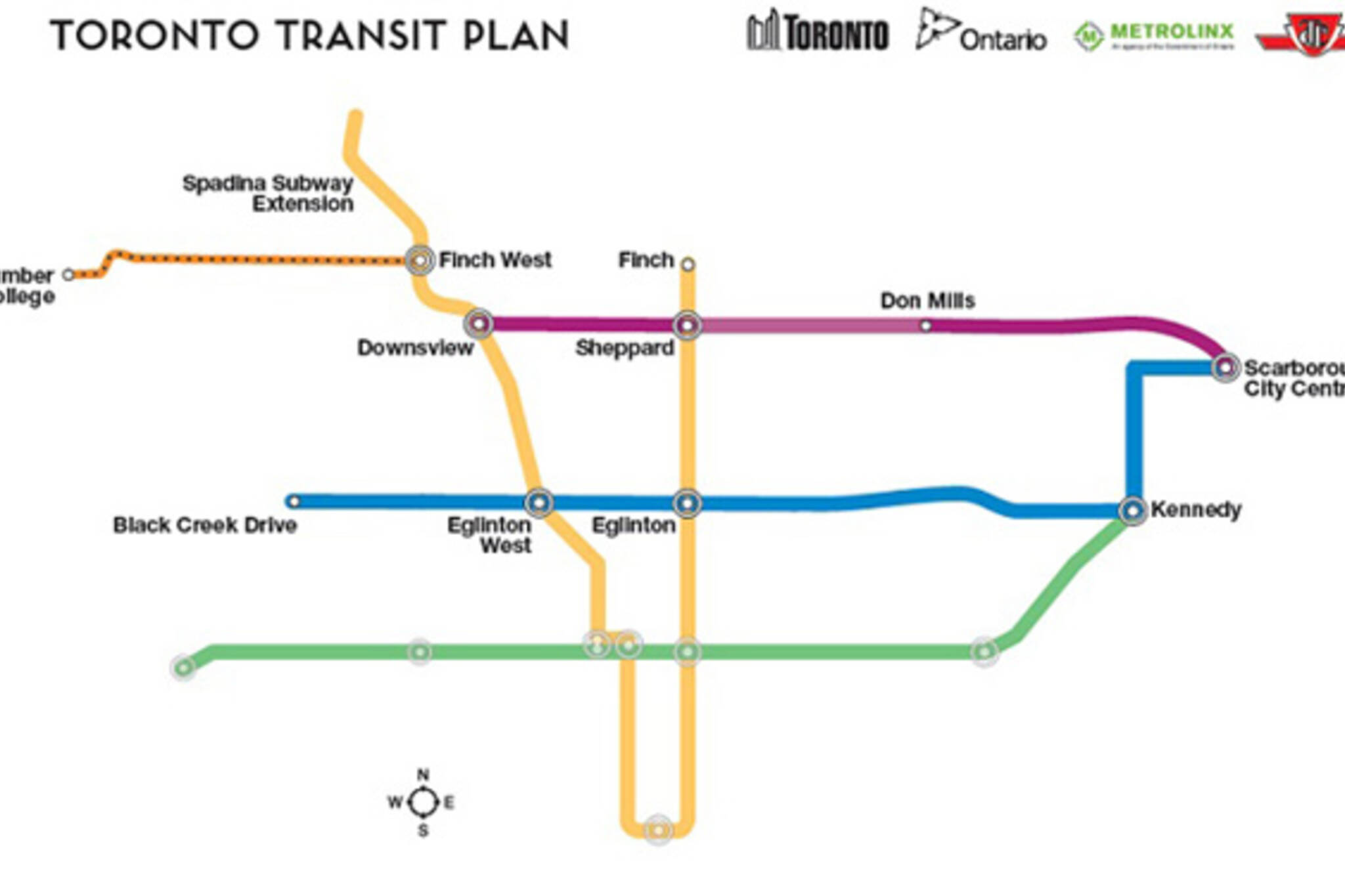Toronto Transit Plans Poll Divided