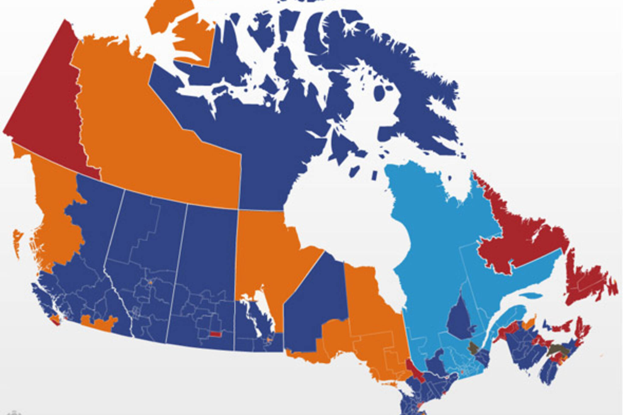 CBC Maps Election Results