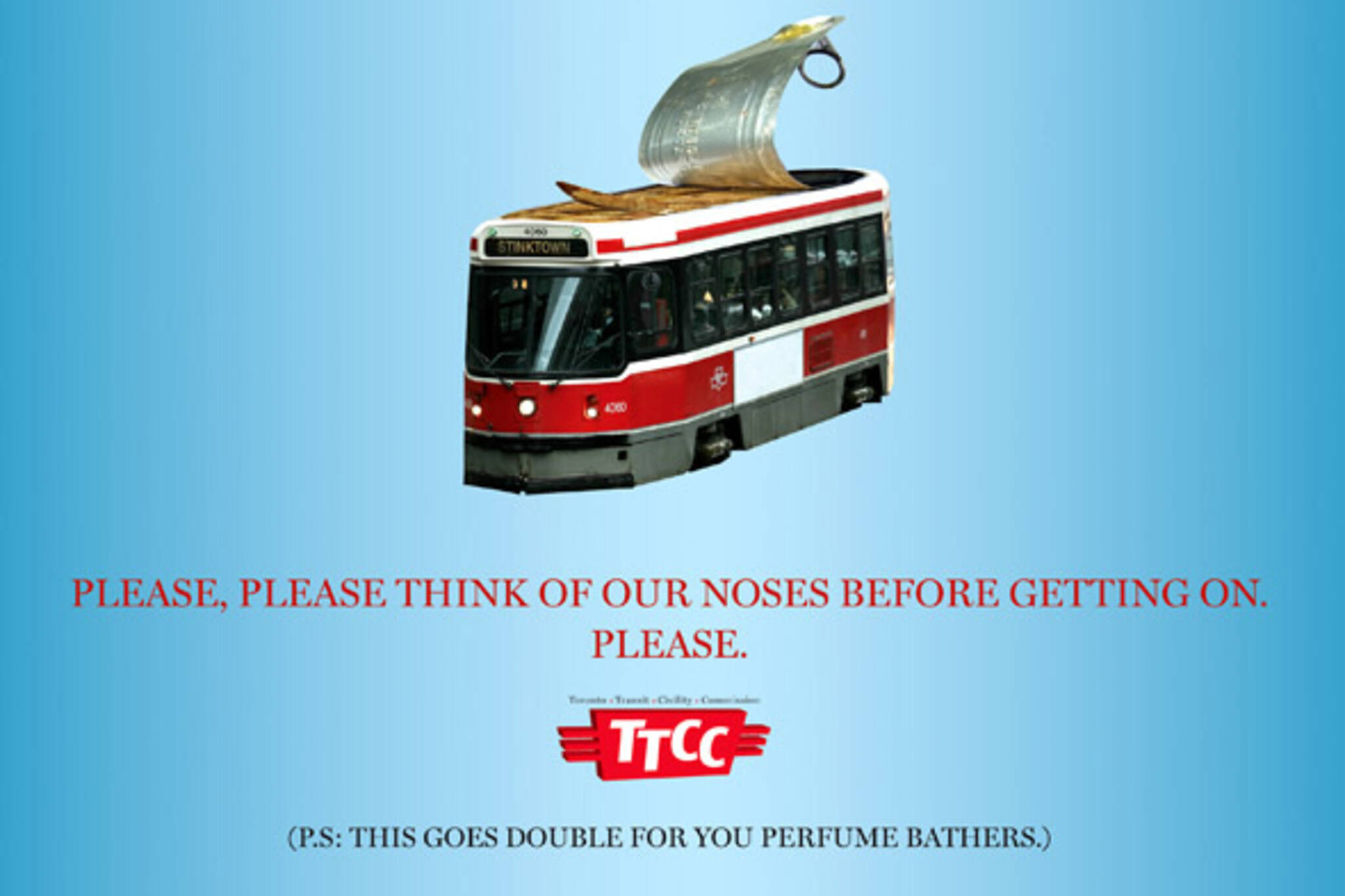 TTC etiquette posters