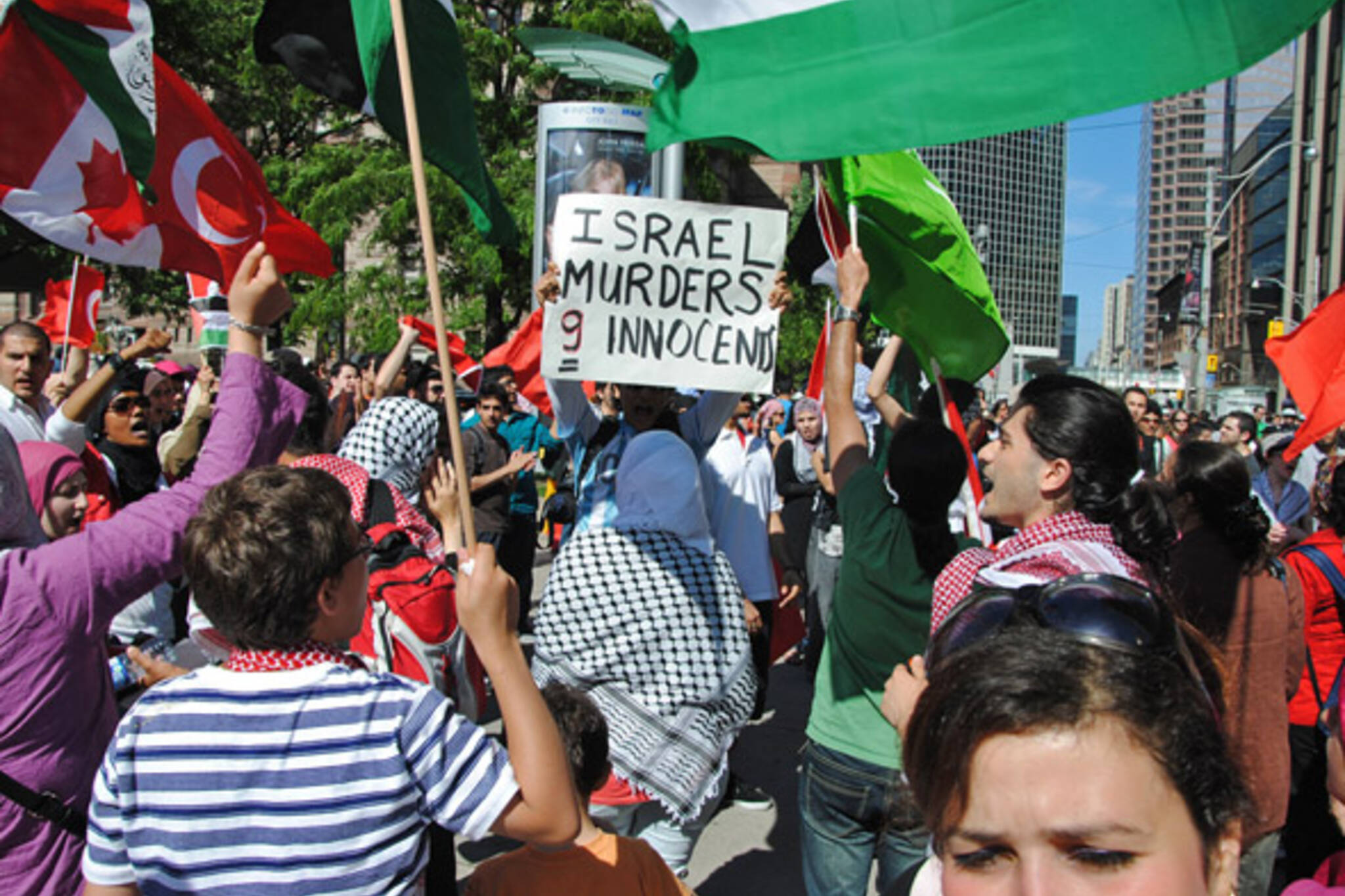 以色列抗议多伦多