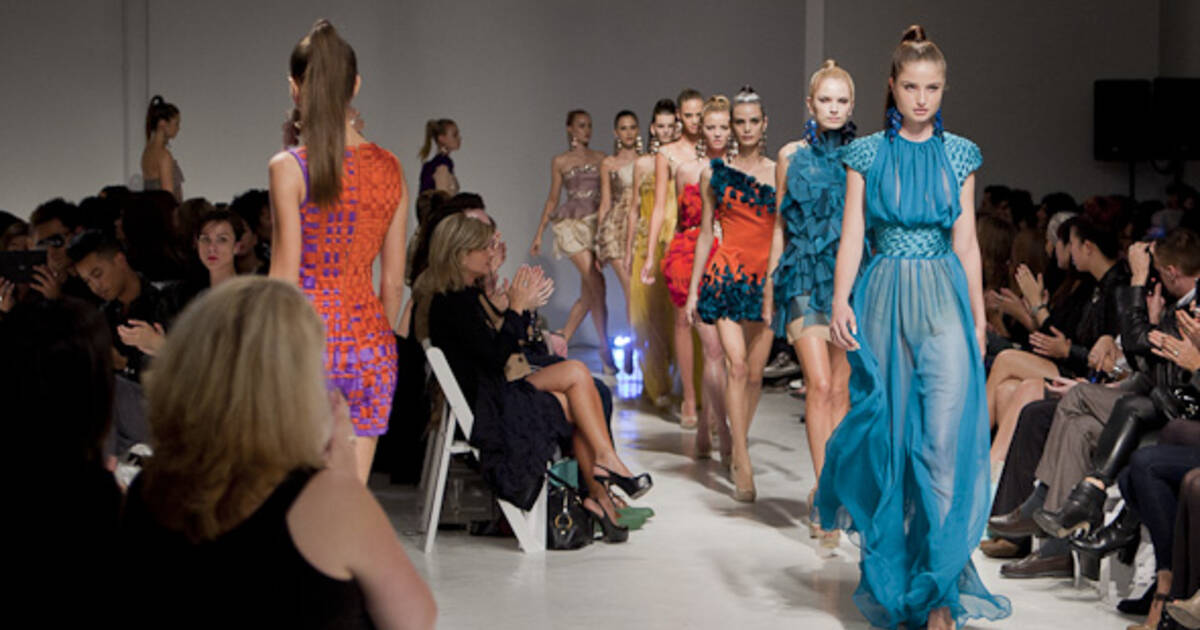 Lucian Matis evokes Matisse at rogue fashion show