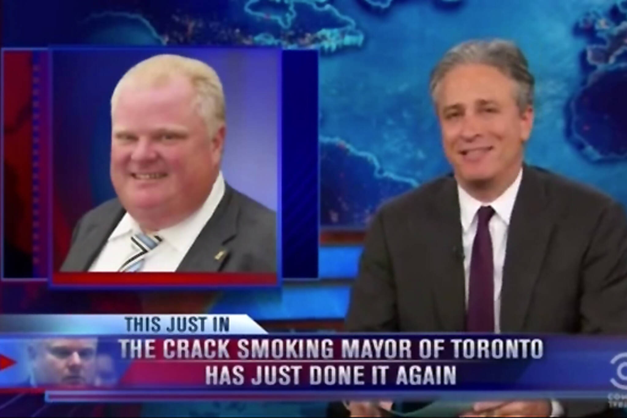Daily show Rob Ford