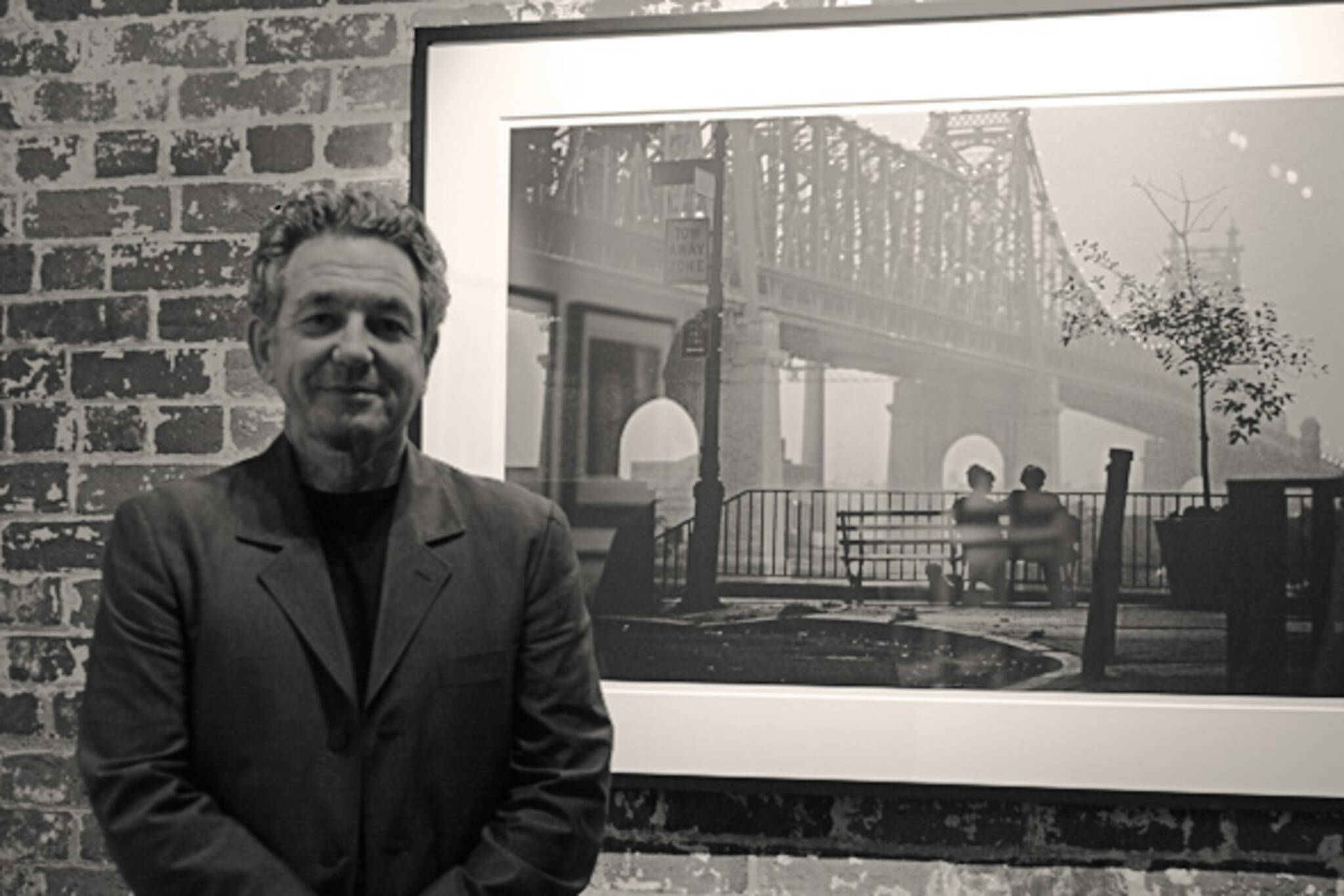 Film stills photographer Brian Hamill by his iconic shot from Woody Allen's Manhattan