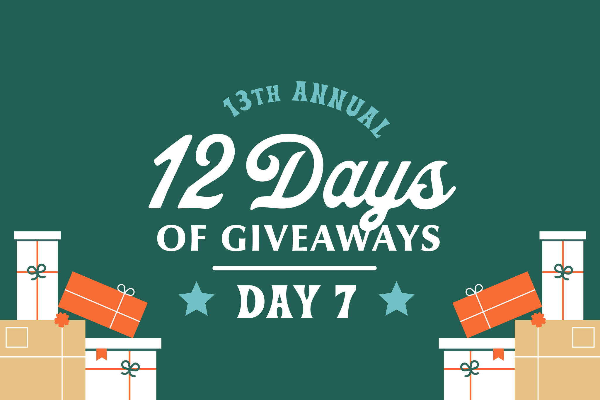 12 days giveaways contest