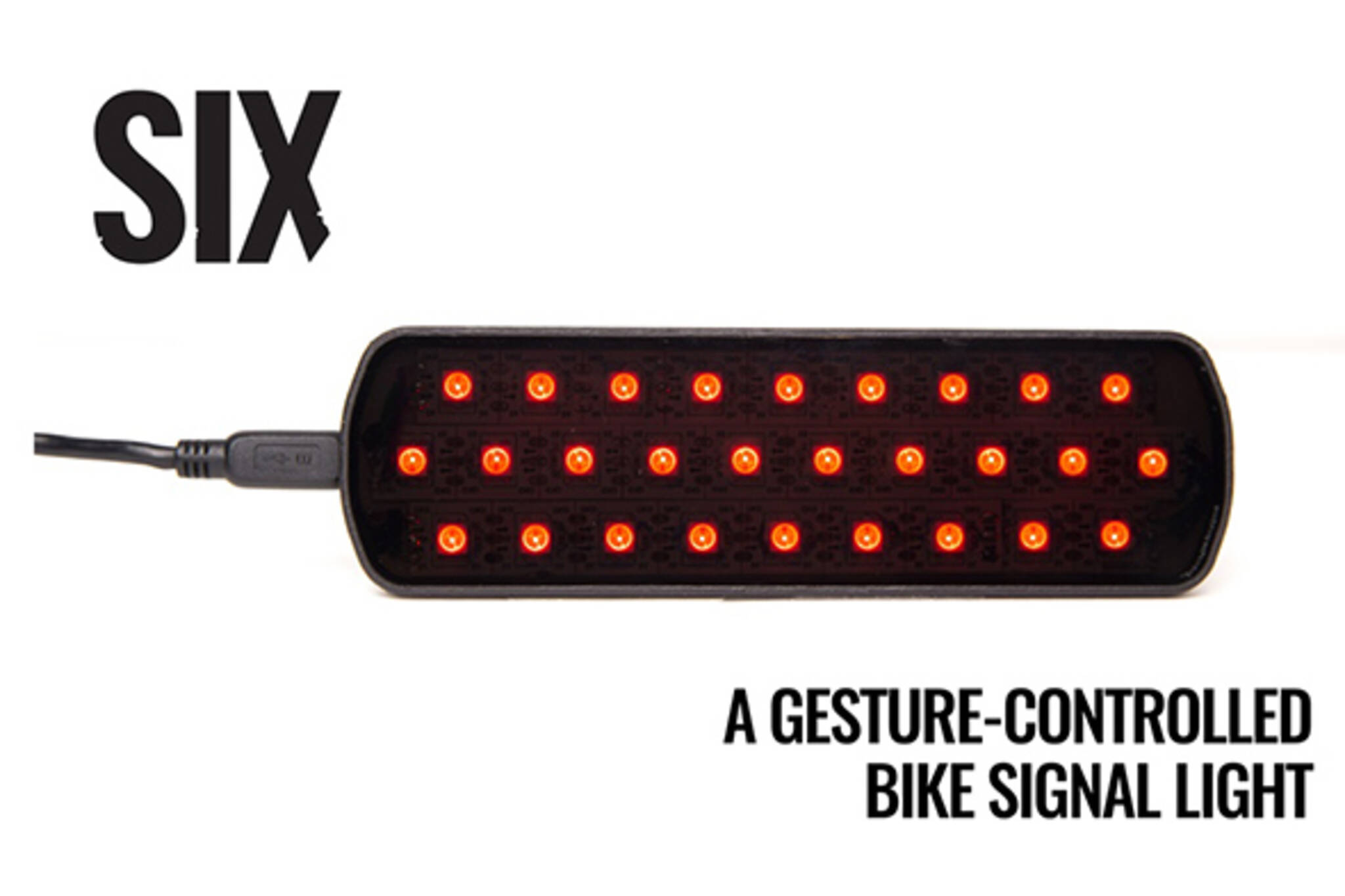 Six bike signal light