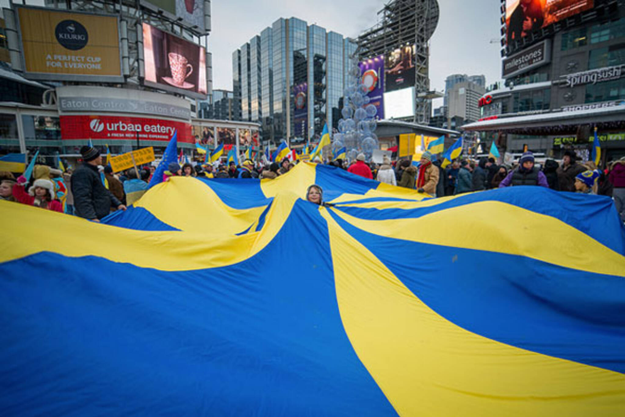 toronto ukraine protest