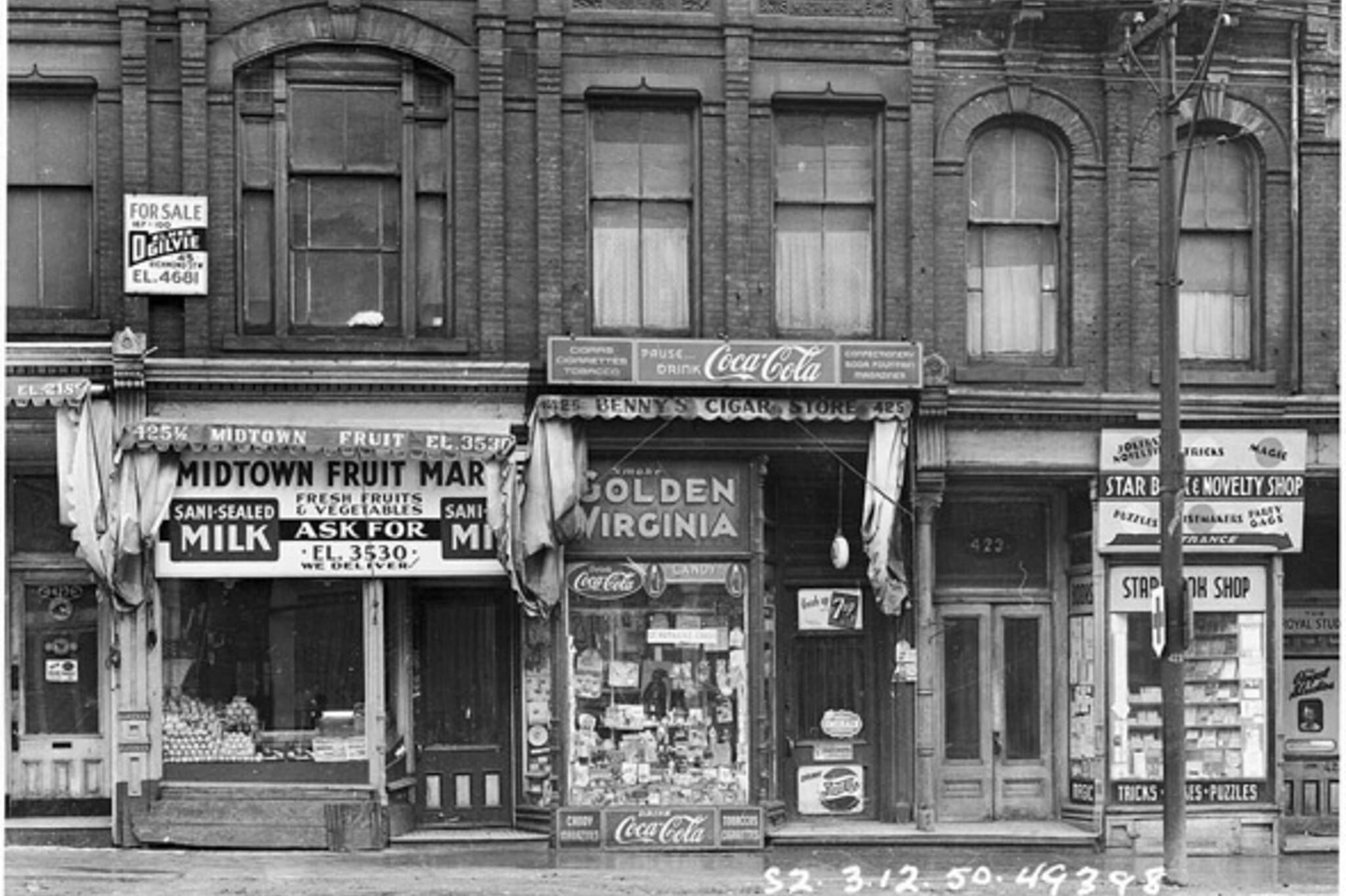 Yonge Street Toronto 1950s