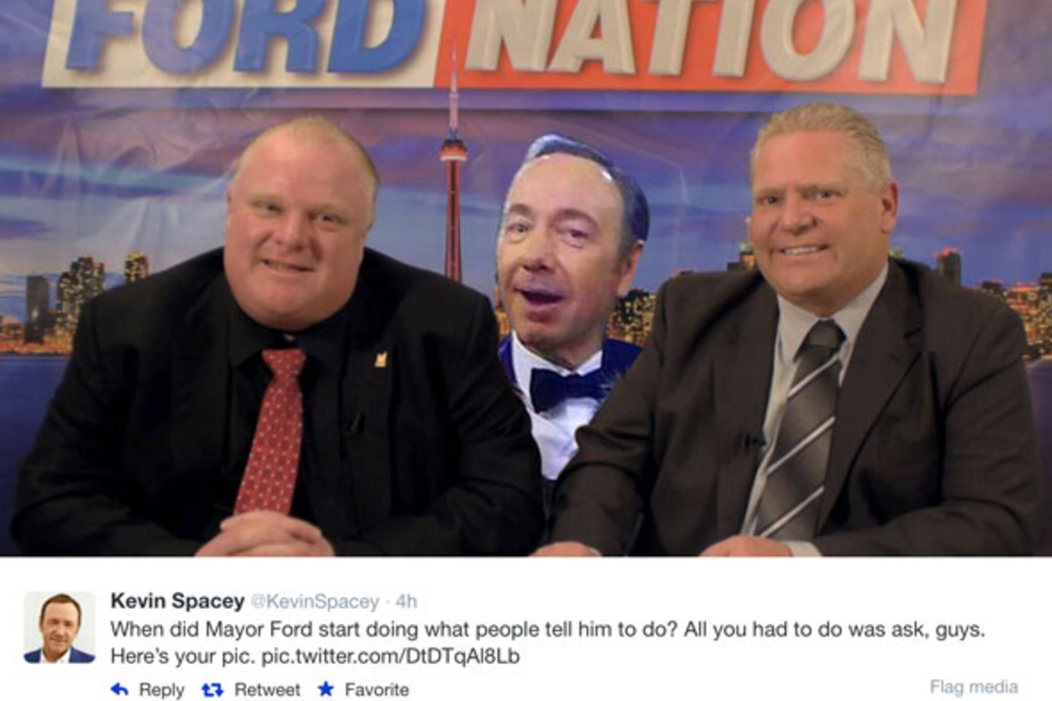 Kevin Spacey Rob Ford