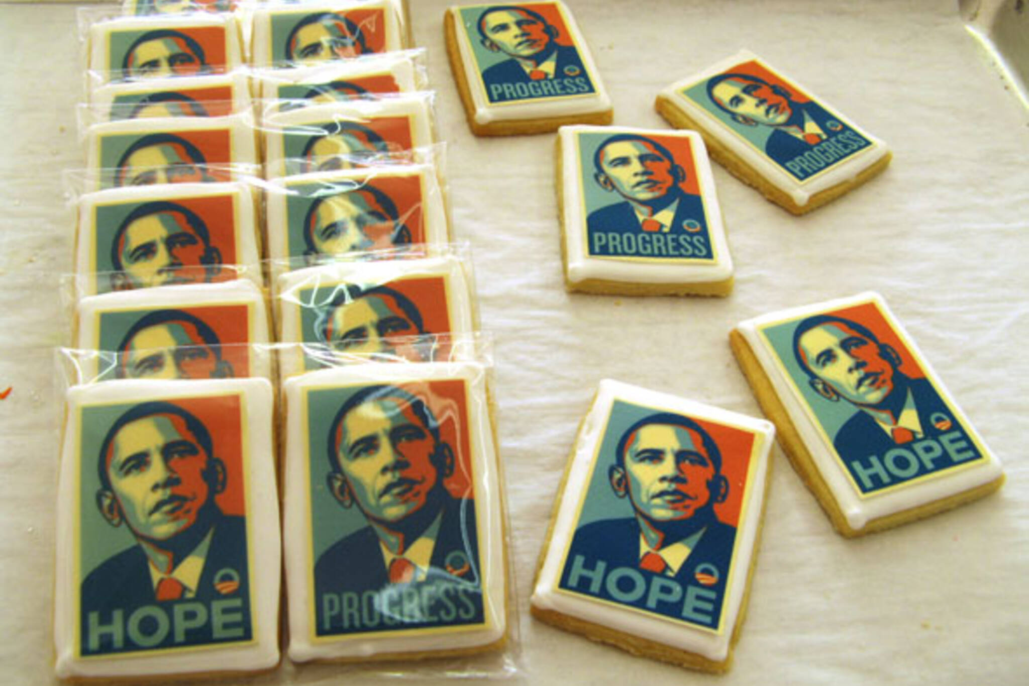 Yummy Stuff Obama Cookies