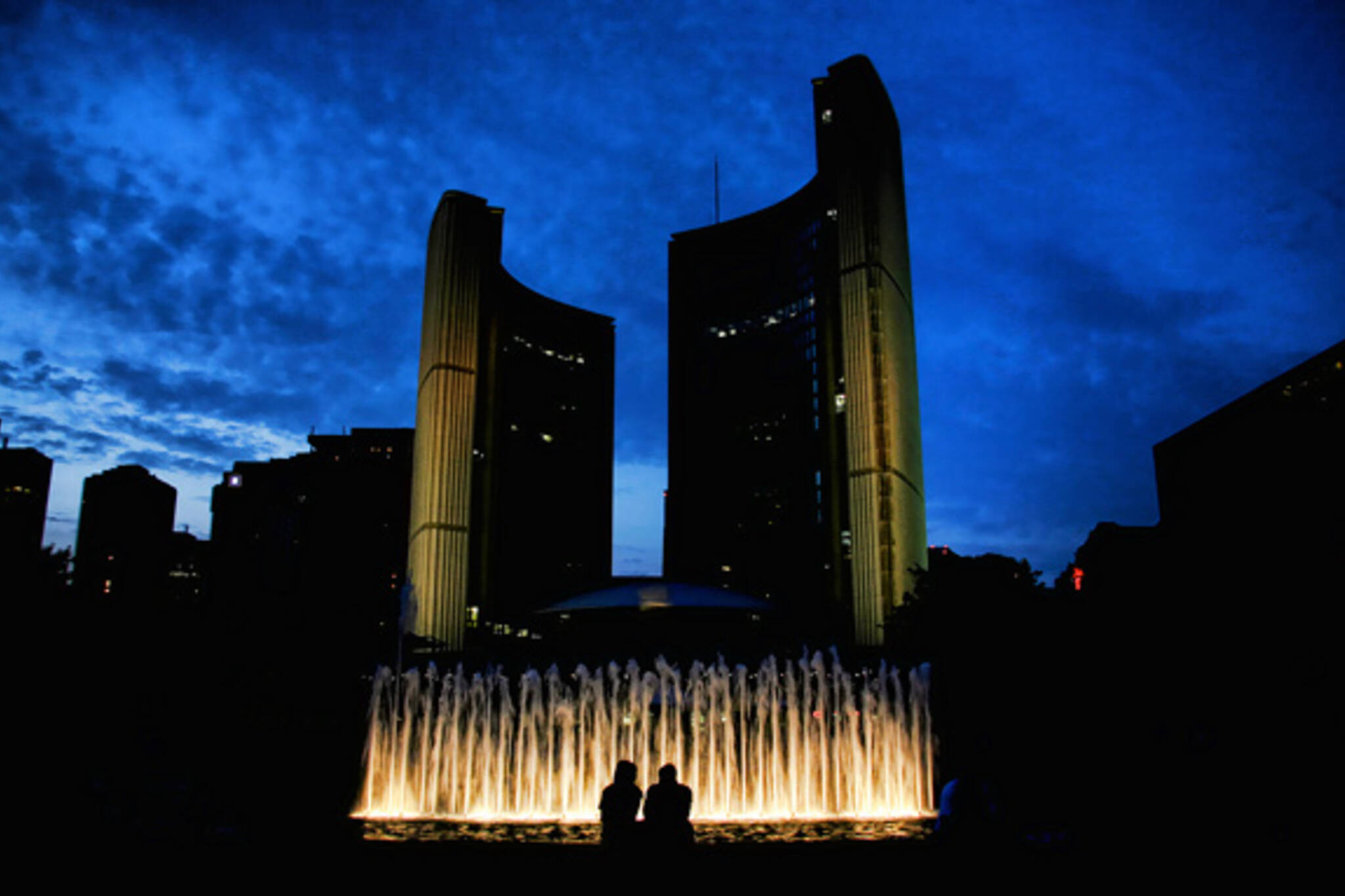 Toronto City Hall Night