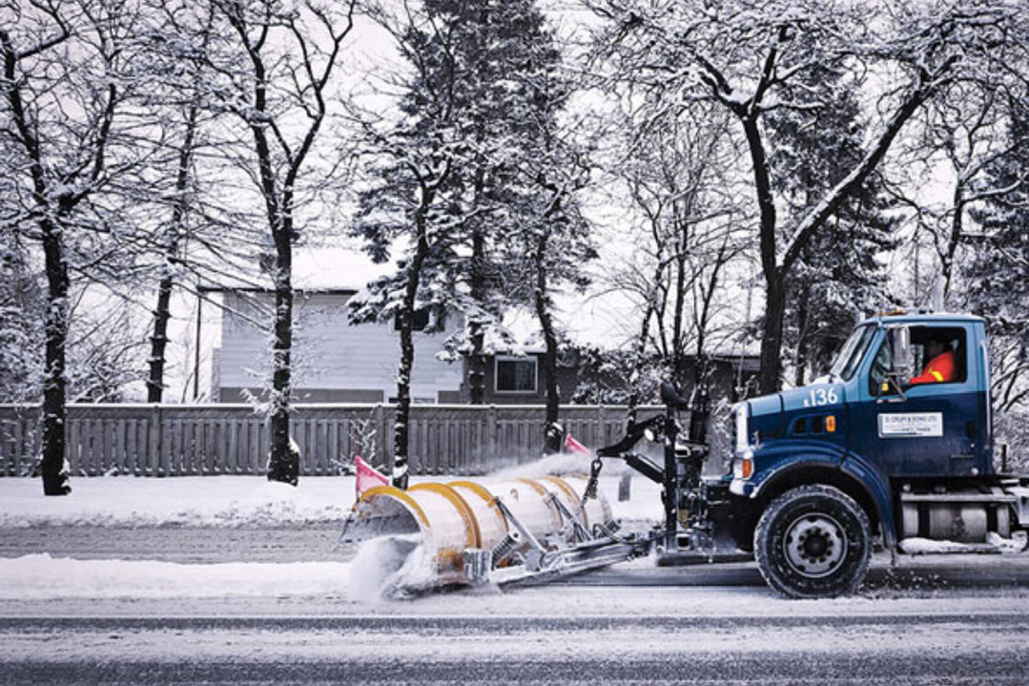toronto snow plow