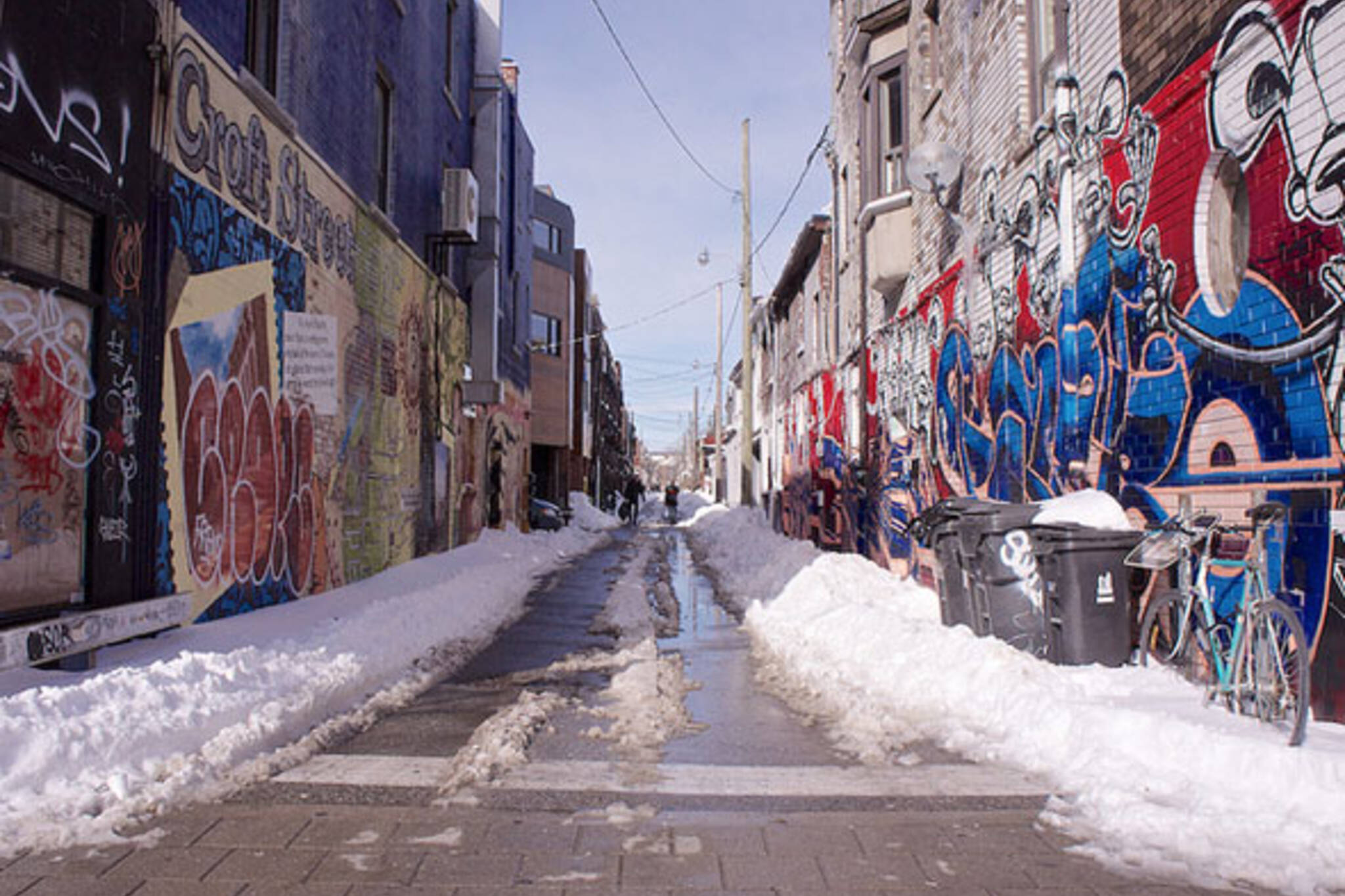 toronto snow alley