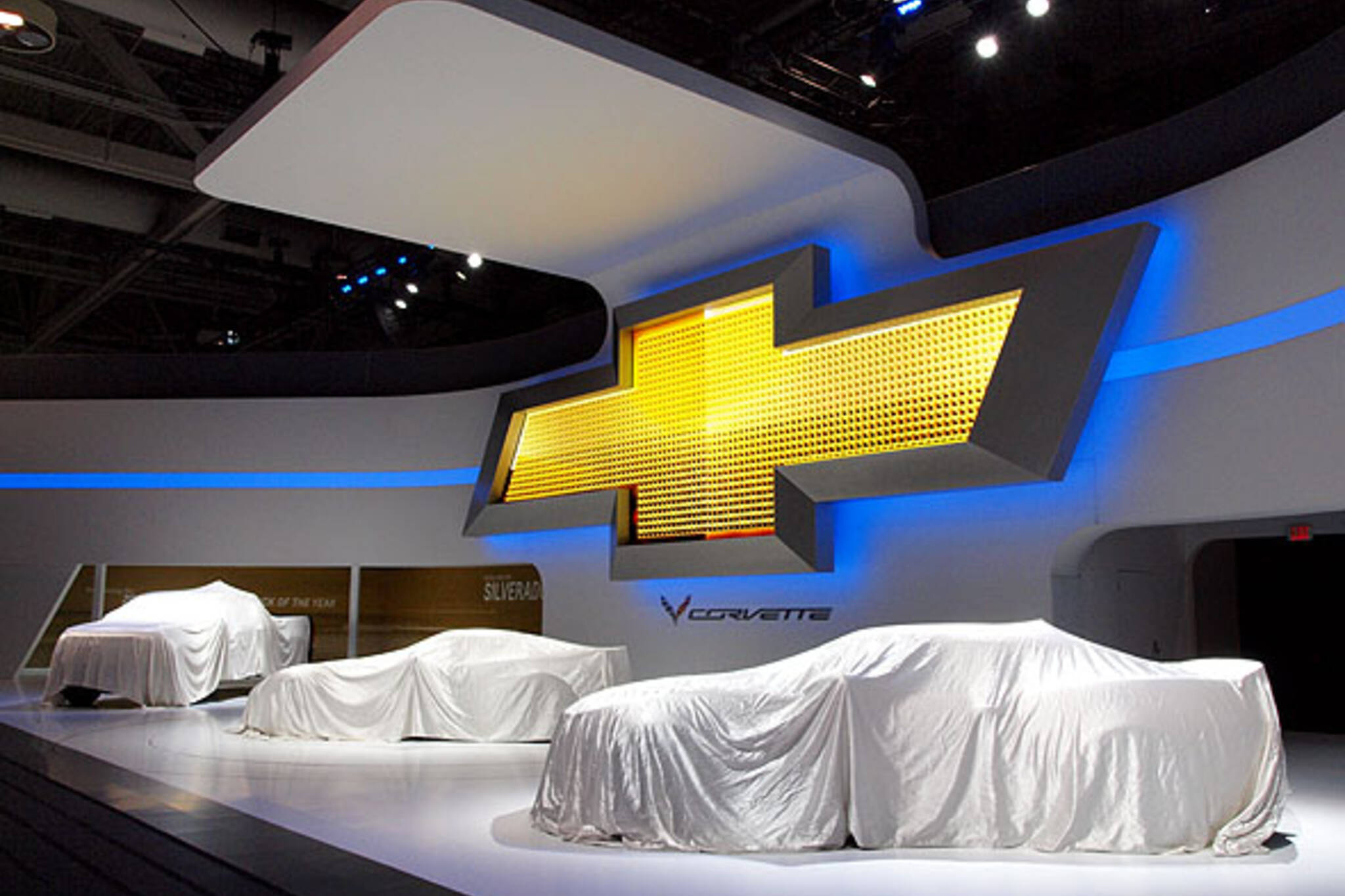 Chevy booth at the 2014 CIAS