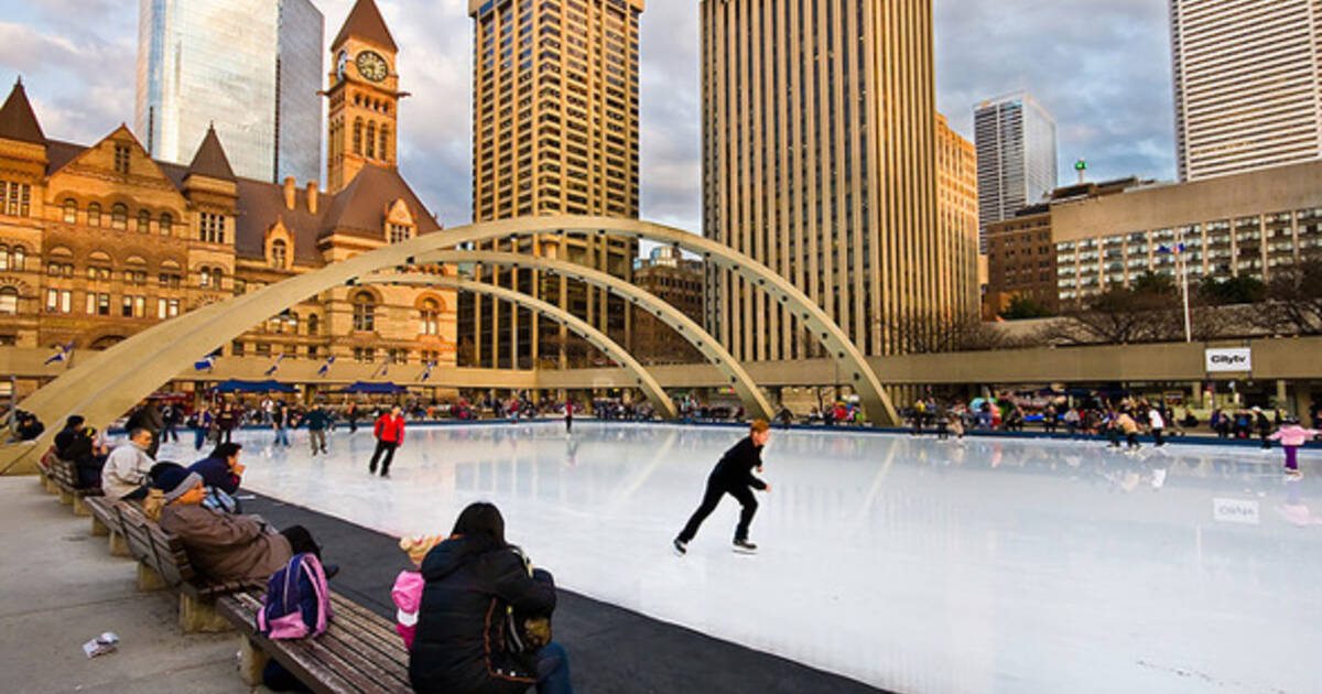 Now it's easy to find skating & shinny times in Toronto