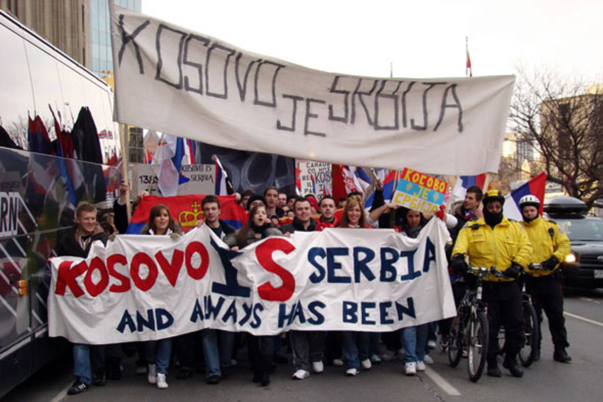 kosovo independence rally toronto