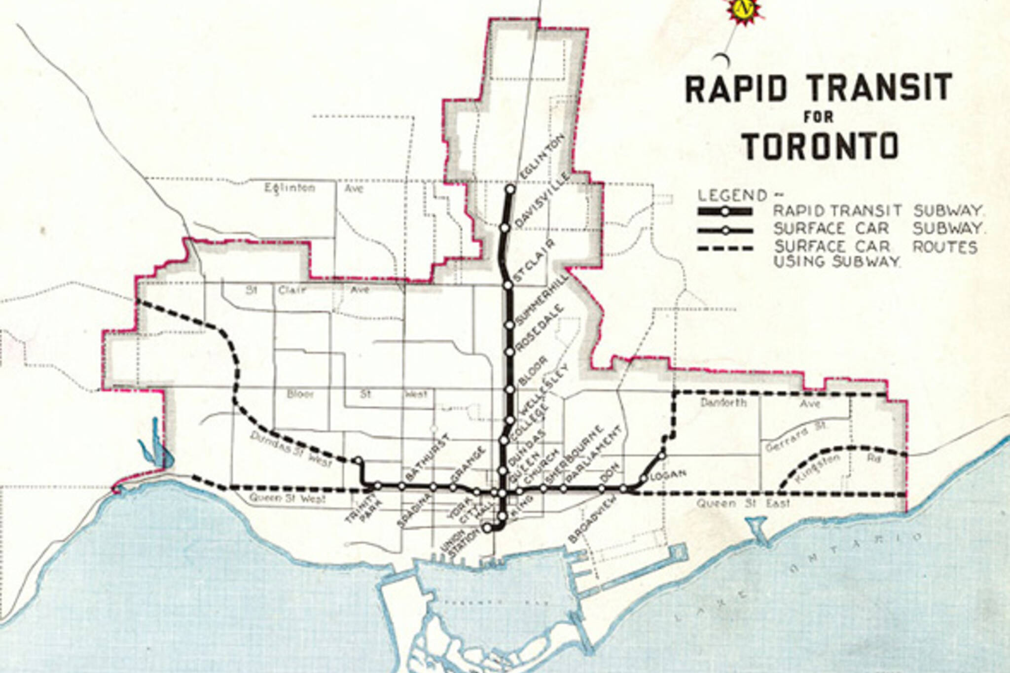 Proposed Subways Toronto