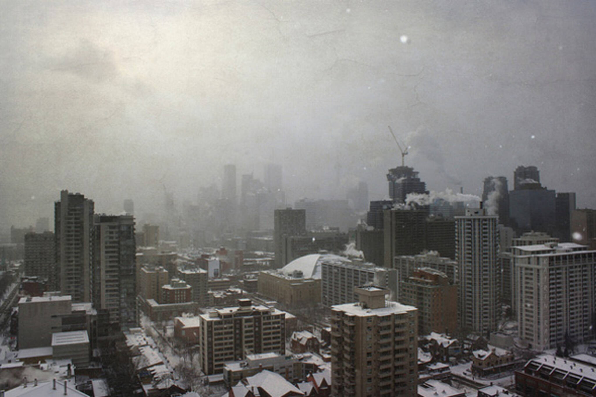 snowstorm Toronto