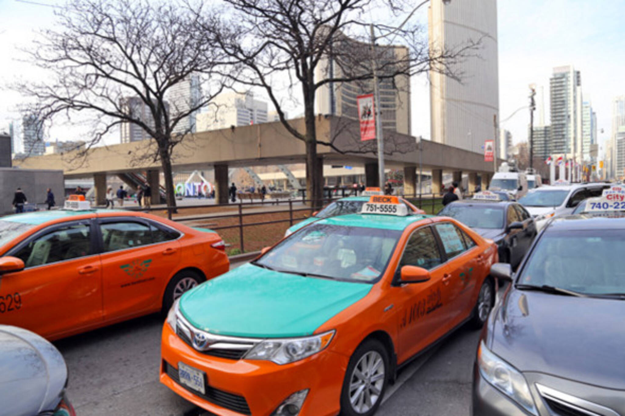 Toronto taxi strike