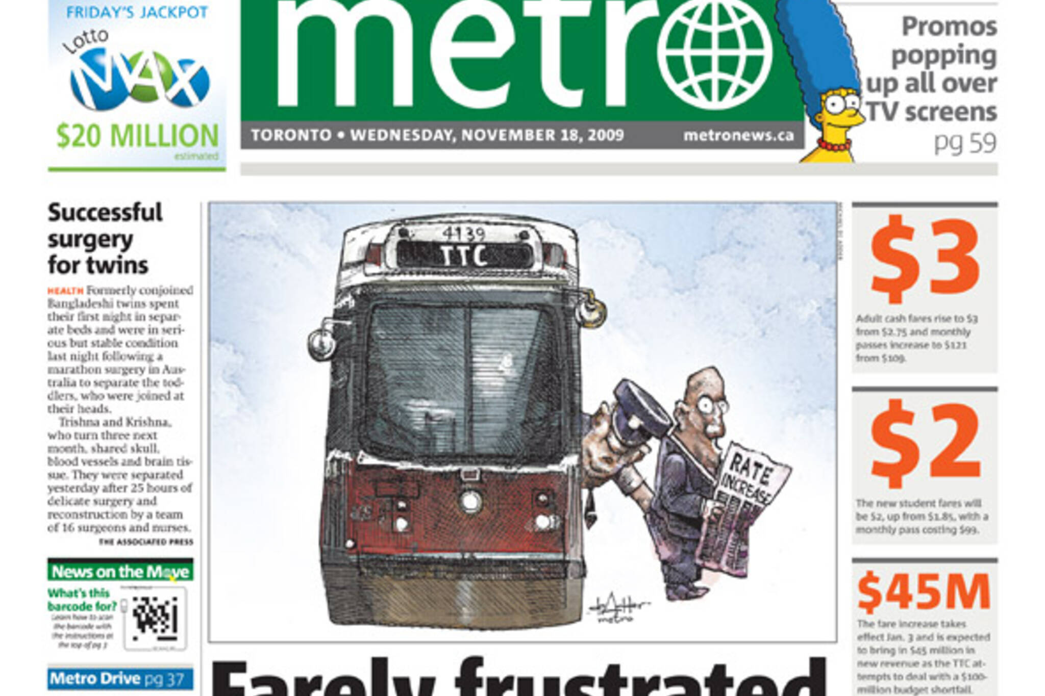Metro TTC Cartoon