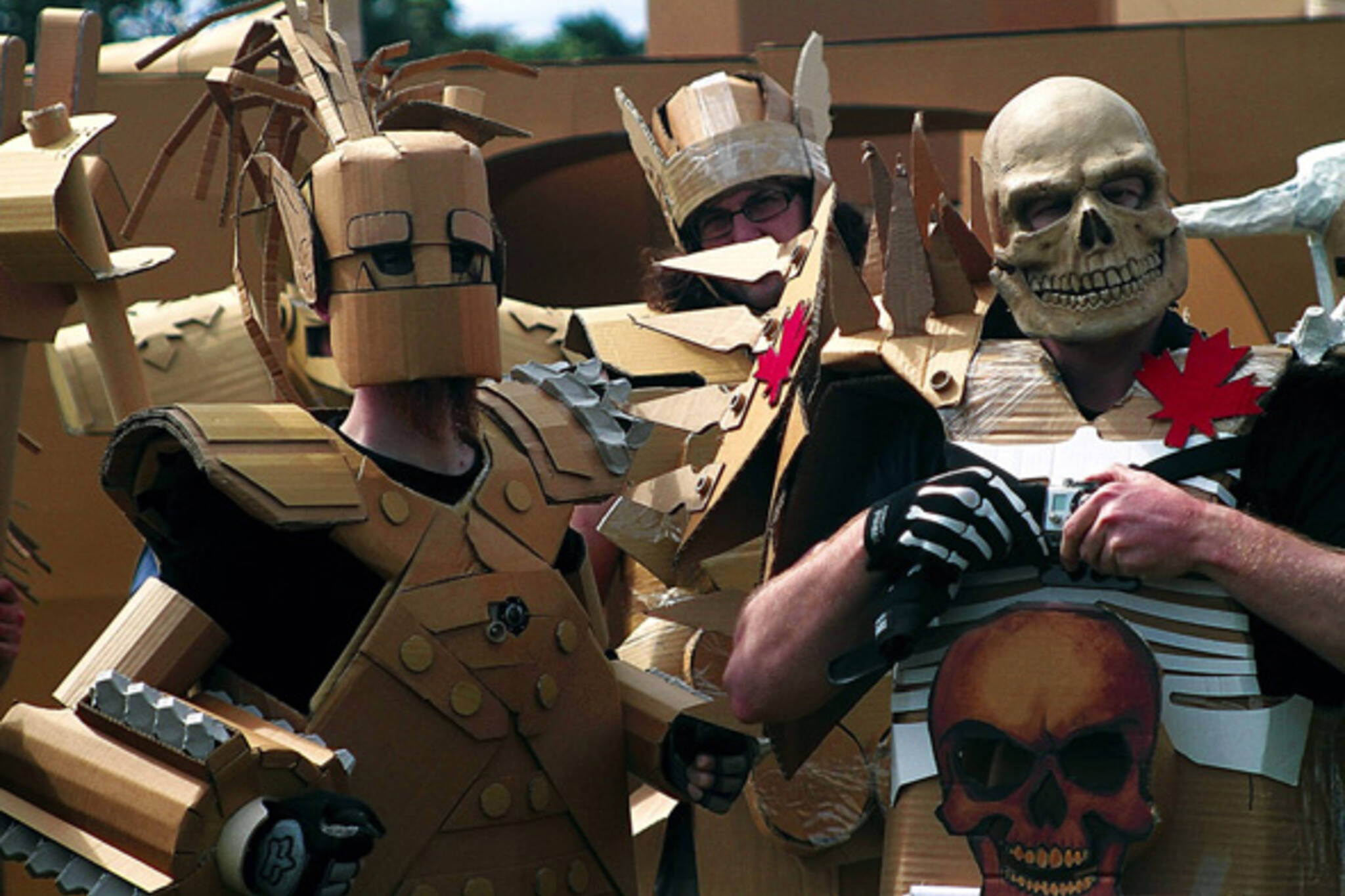 Skull World Cardboard Combat