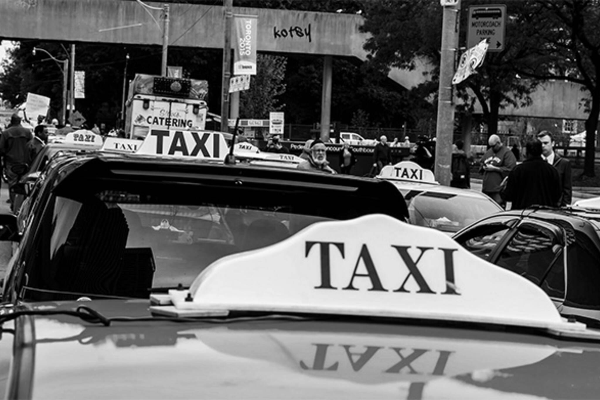 cab protest toronto
