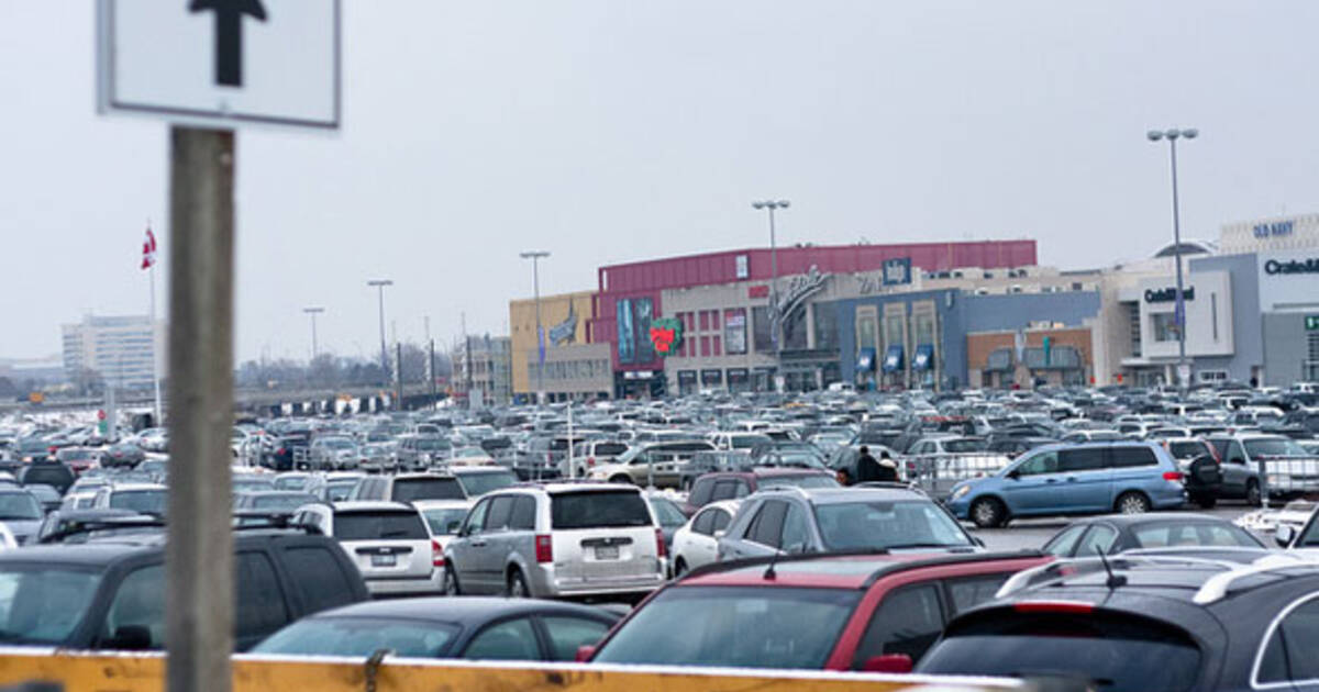 Canada's Wonderland's Parking Lot Overlaid on Downtown Toronto : r/ontario