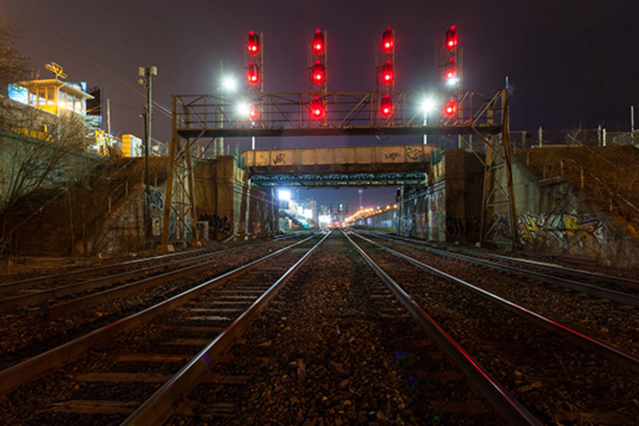 Dufferin Bridge Rail Tracks