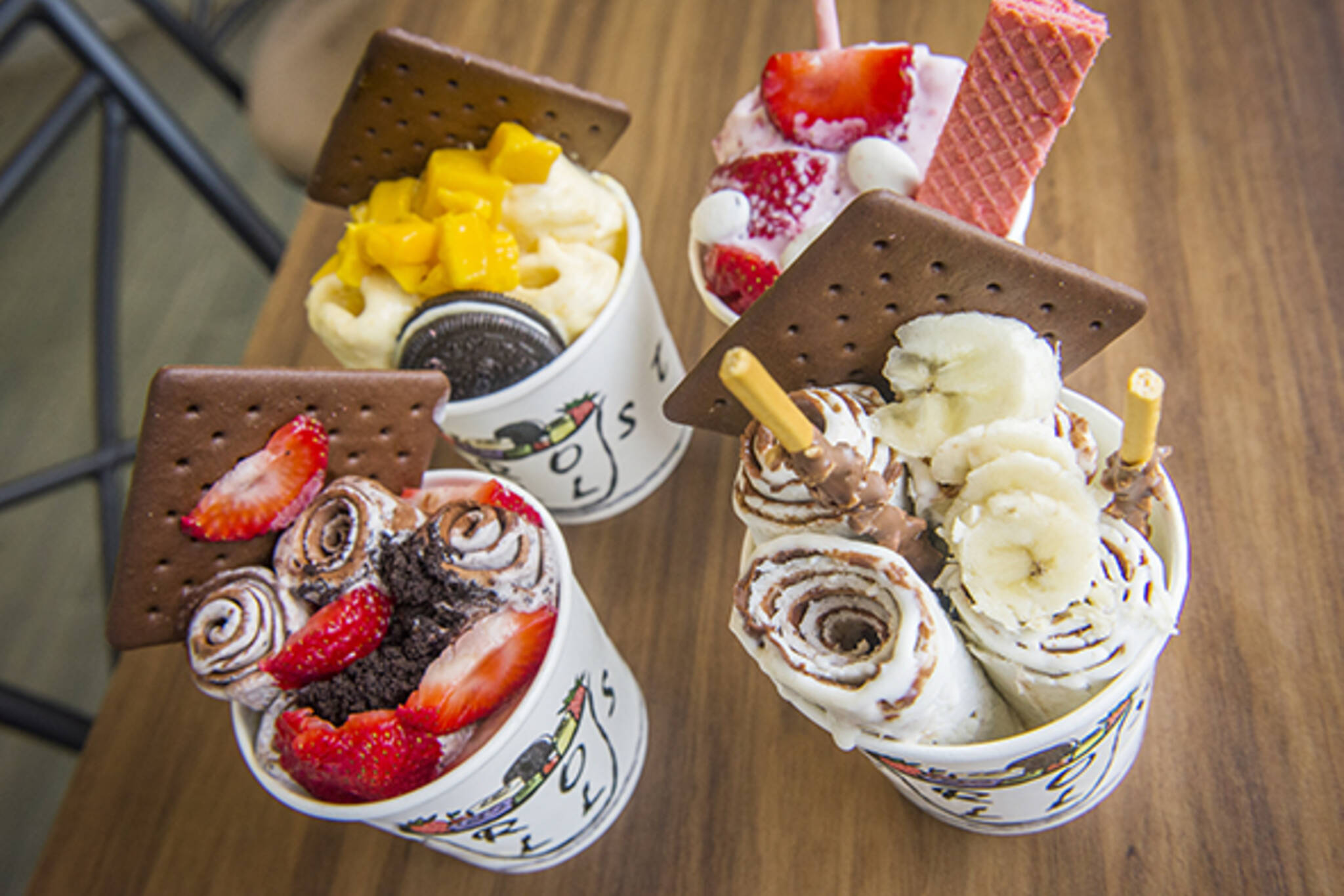On a roll: Thai rolled ice cream brings fresh new flavors