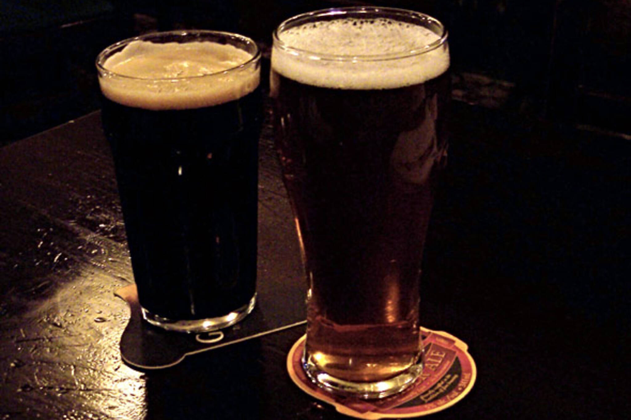 Two Pints of Fine Local Beer