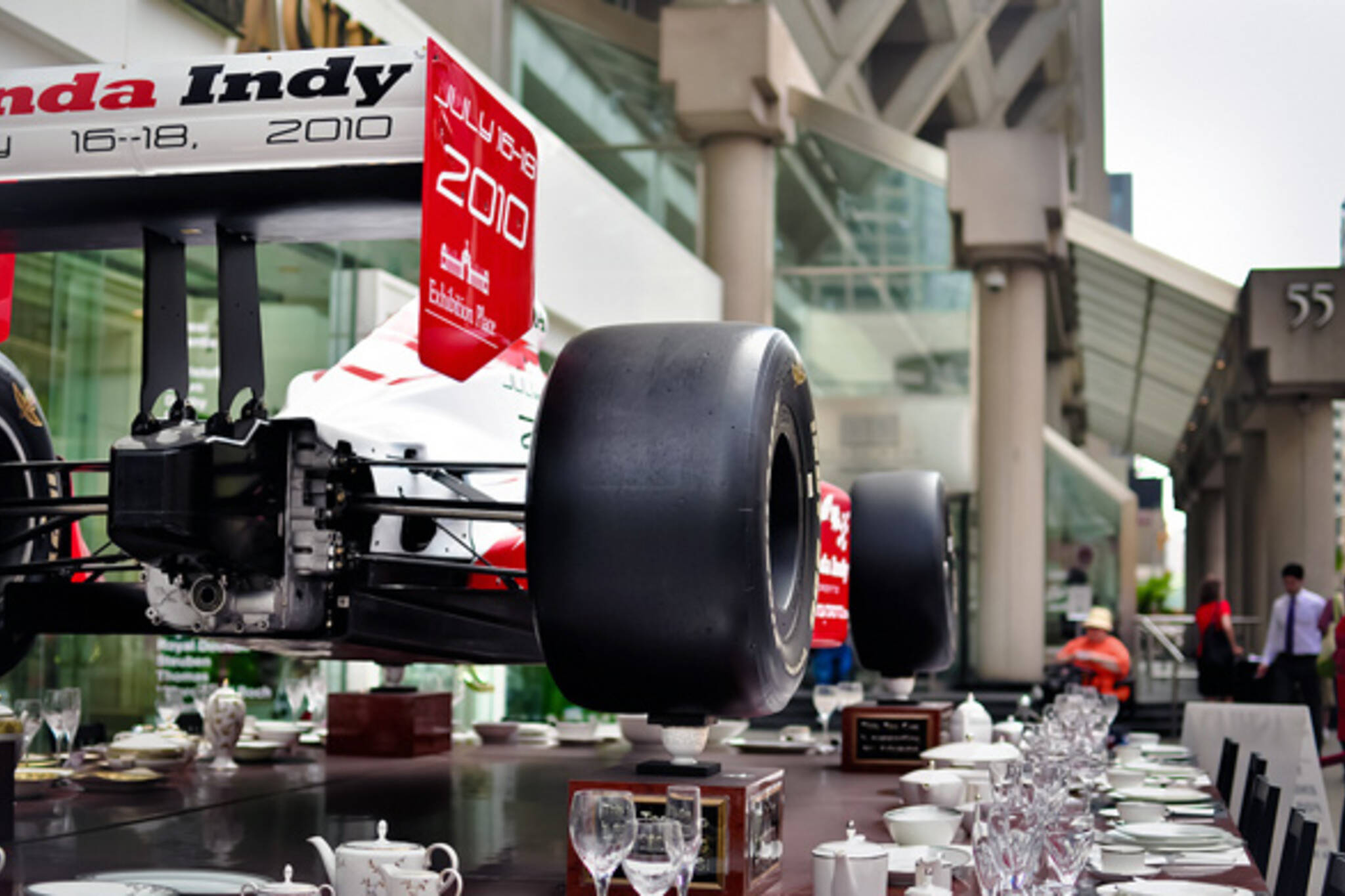 Indy car teacups